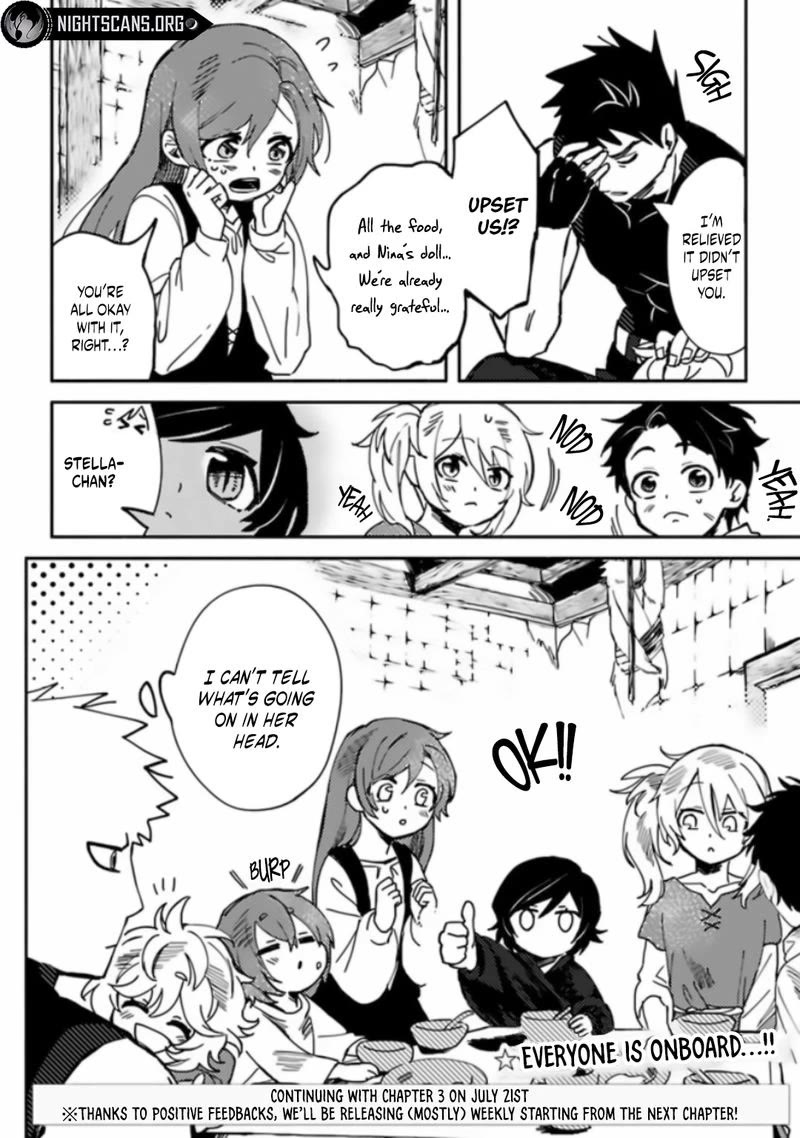 The B-Rank Adventurer with a Scary Face Becomes a Father for the Hero and His Friends chapter 2 page 33