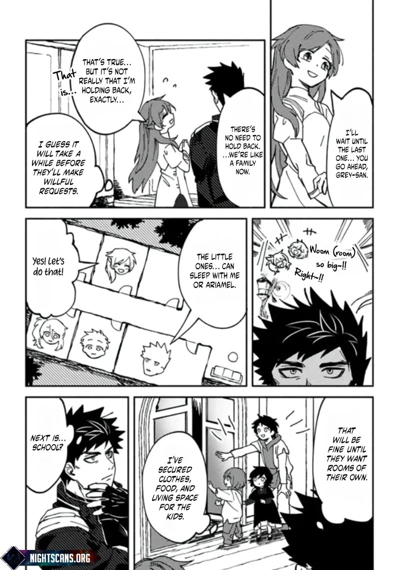 The B-Rank Adventurer with a Scary Face Becomes a Father for the Hero and His Friends chapter 3 page 35