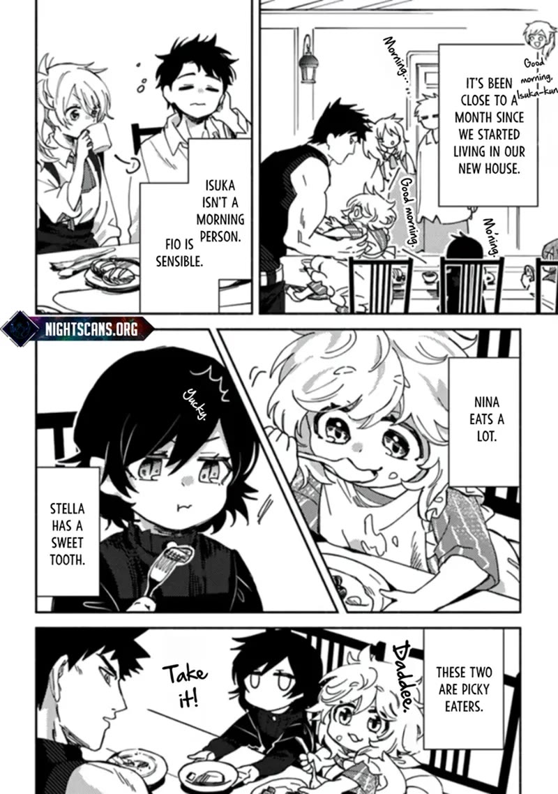 The B-Rank Adventurer with a Scary Face Becomes a Father for the Hero and His Friends chapter 4 page 3