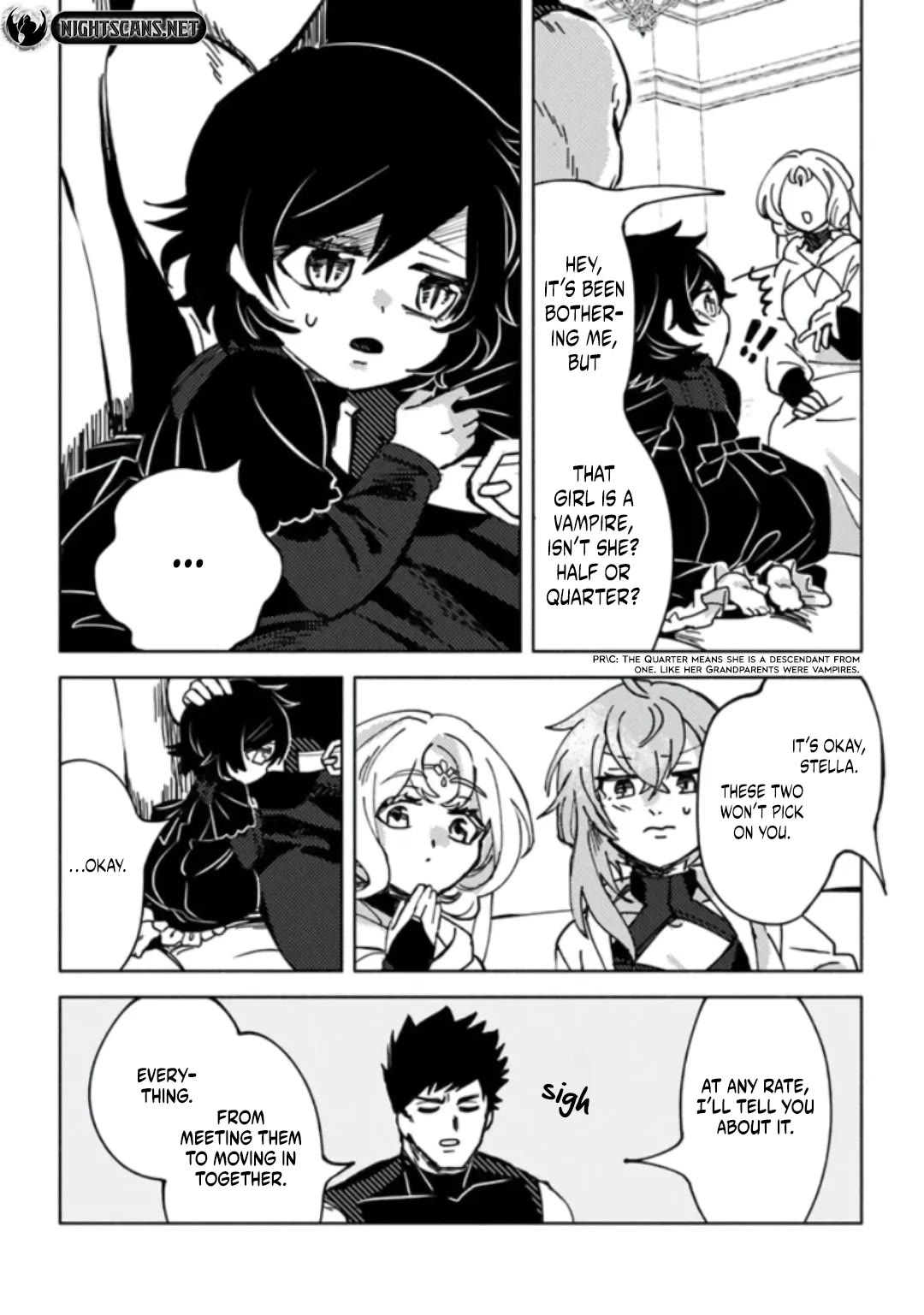 The B-Rank Adventurer with a Scary Face Becomes a Father for the Hero and His Friends chapter 5 page 7