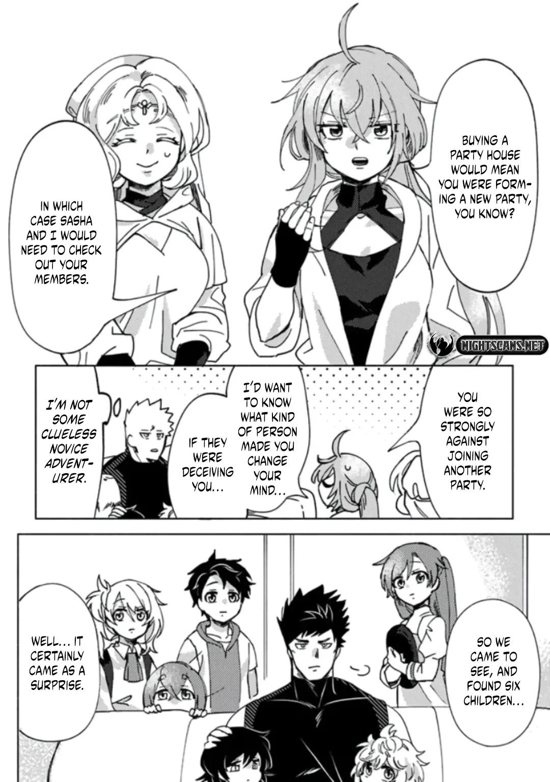 The B-Rank Adventurer with a Scary Face Becomes a Father for the Hero and His Friends chapter 5 page 9