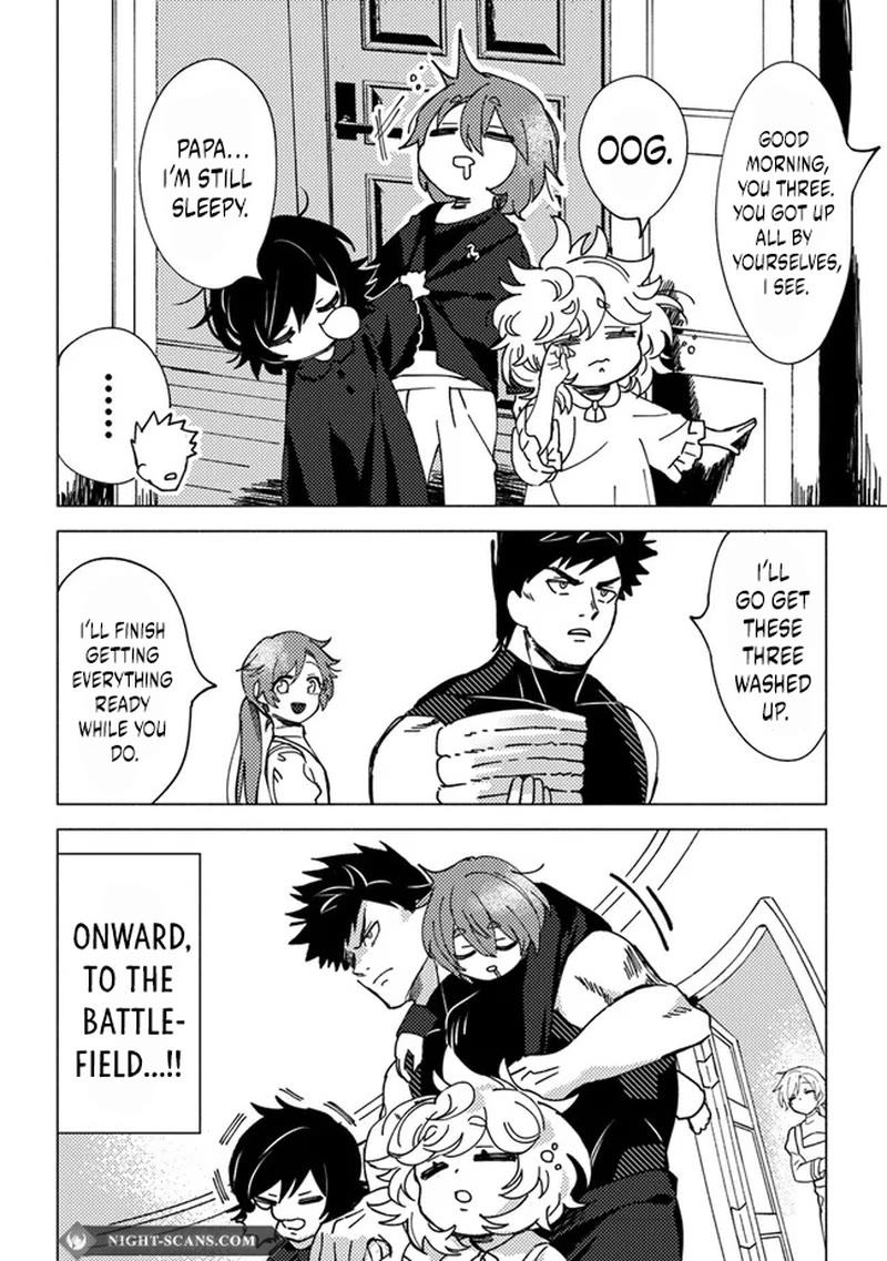 The B-Rank Adventurer with a Scary Face Becomes a Father for the Hero and His Friends chapter 6 page 5