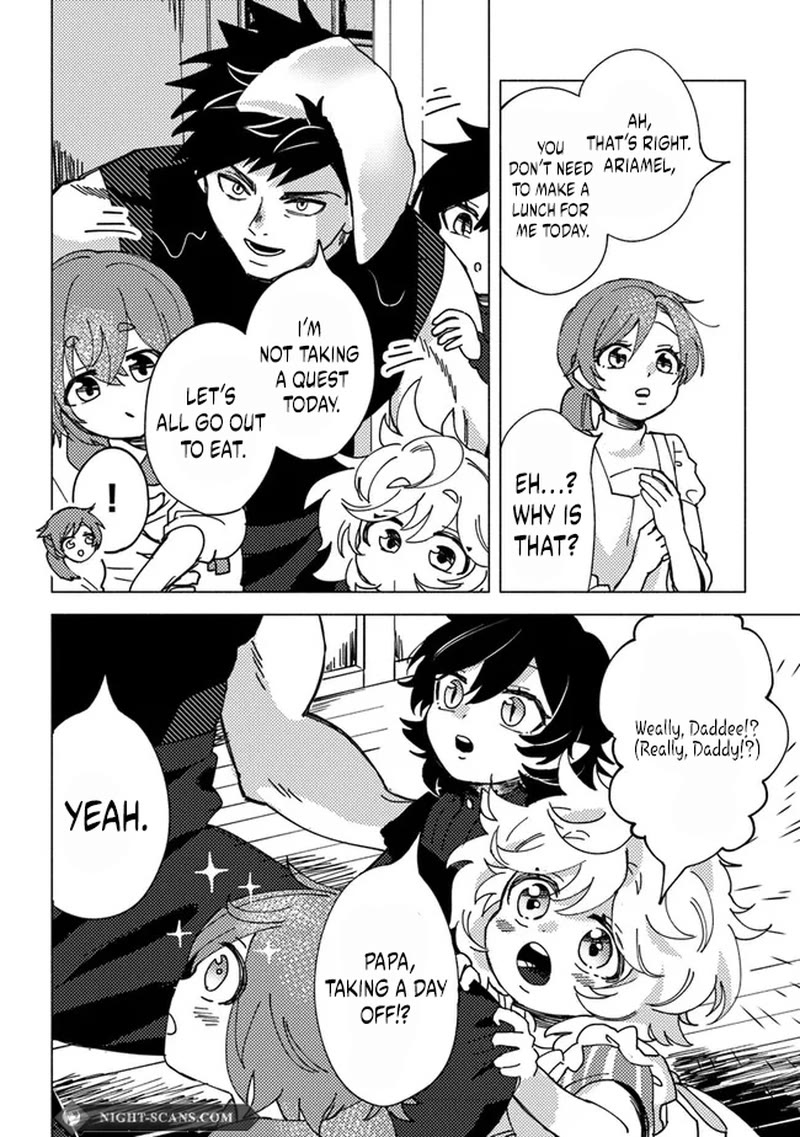 The B-Rank Adventurer with a Scary Face Becomes a Father for the Hero and His Friends chapter 6 page 7
