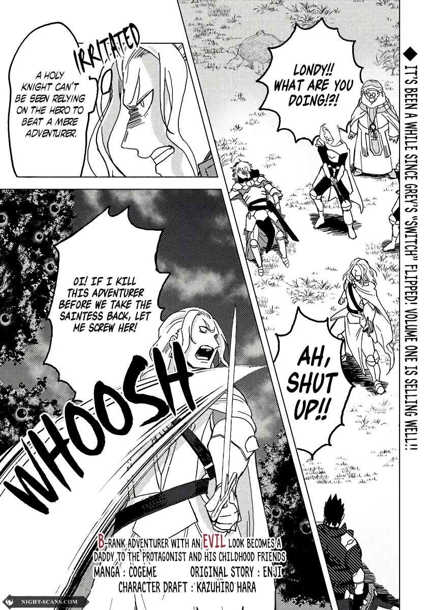 The B-Rank Adventurer with a Scary Face Becomes a Father for the Hero and His Friends chapter 9 page 2