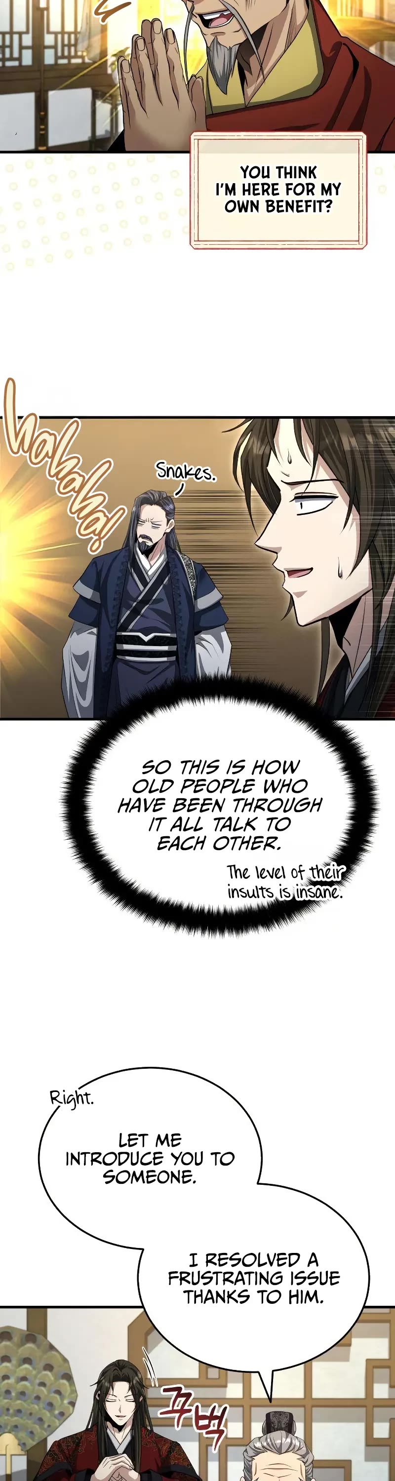 Baek Clan's Terminally Ill Young Master chapter 54 page 38