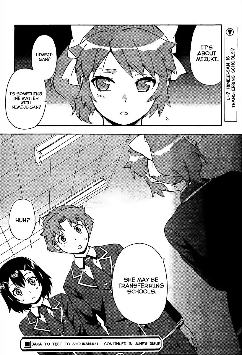 Baka to Tesuto to Shoukanjuu chapter 11 page 34