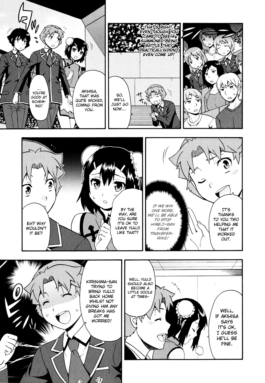 Baka to Tesuto to Shoukanjuu chapter 18 page 37