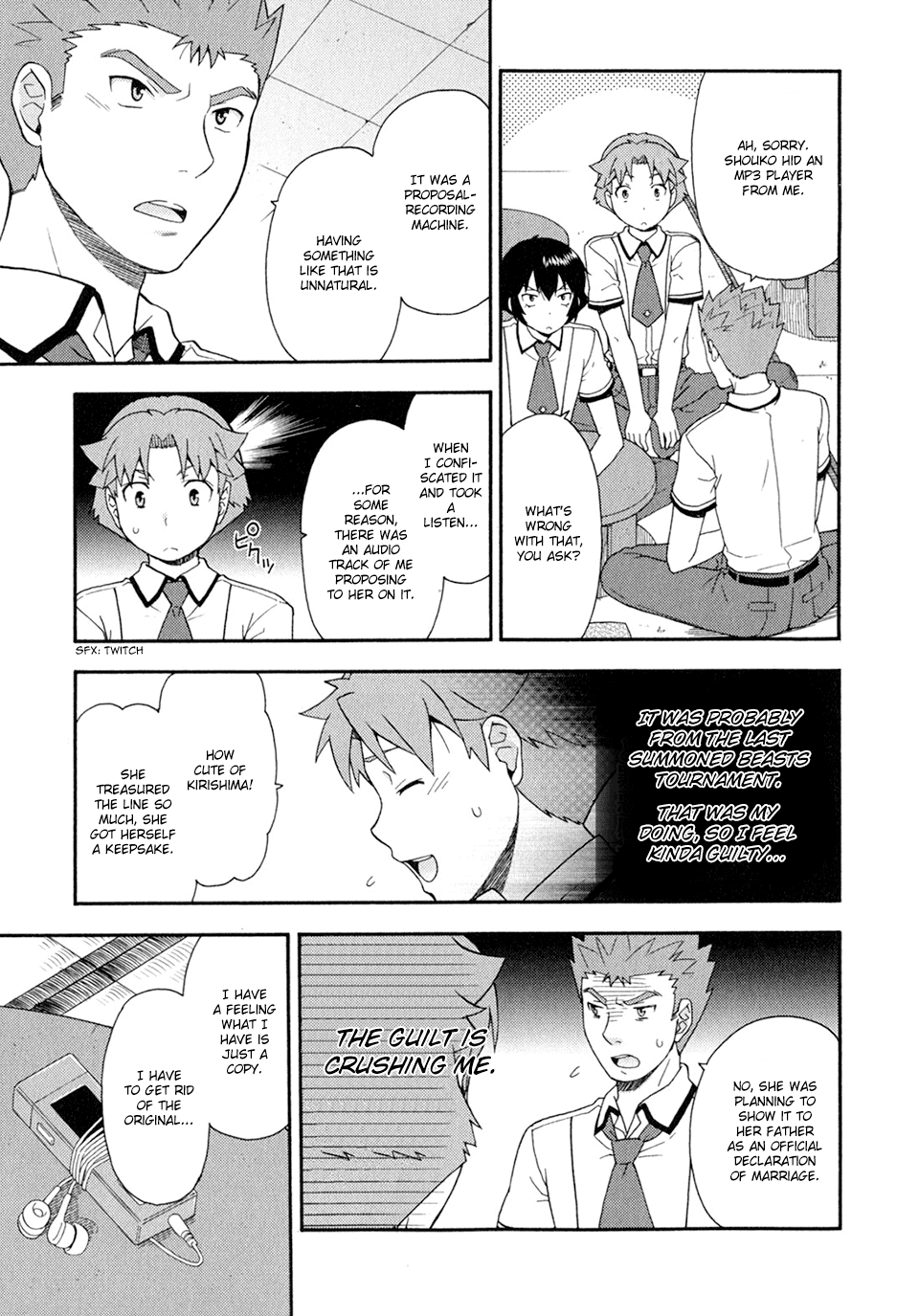 Baka to Tesuto to Shoukanjuu chapter 30 page 23