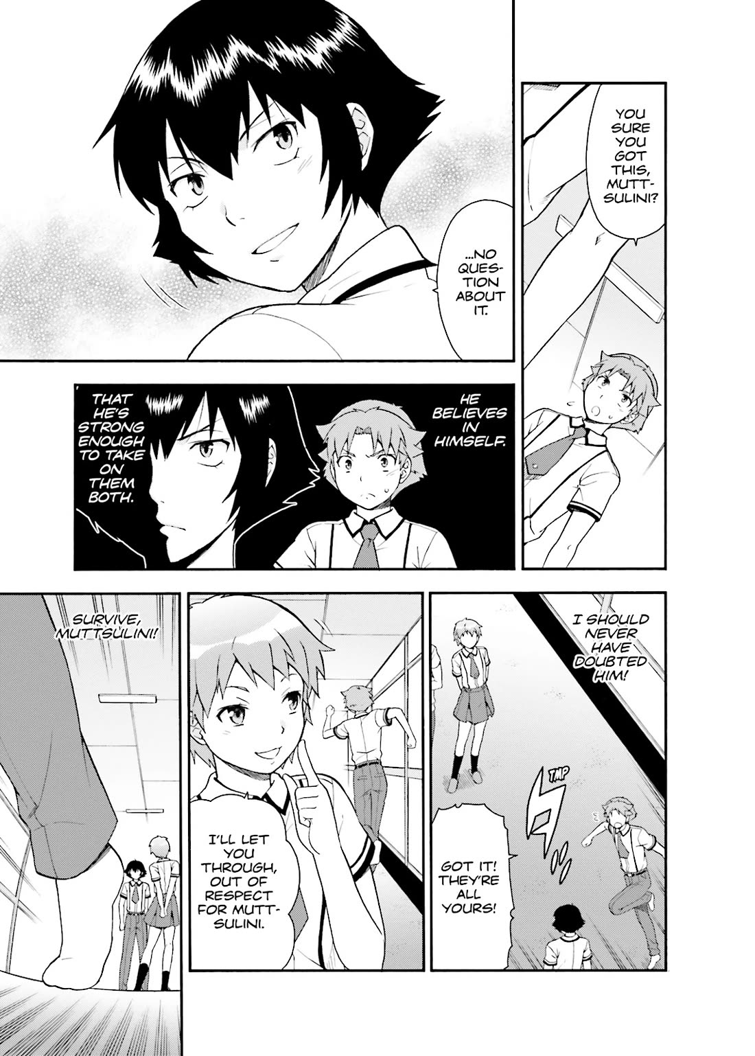 Baka to Tesuto to Shoukanjuu chapter 36 page 10