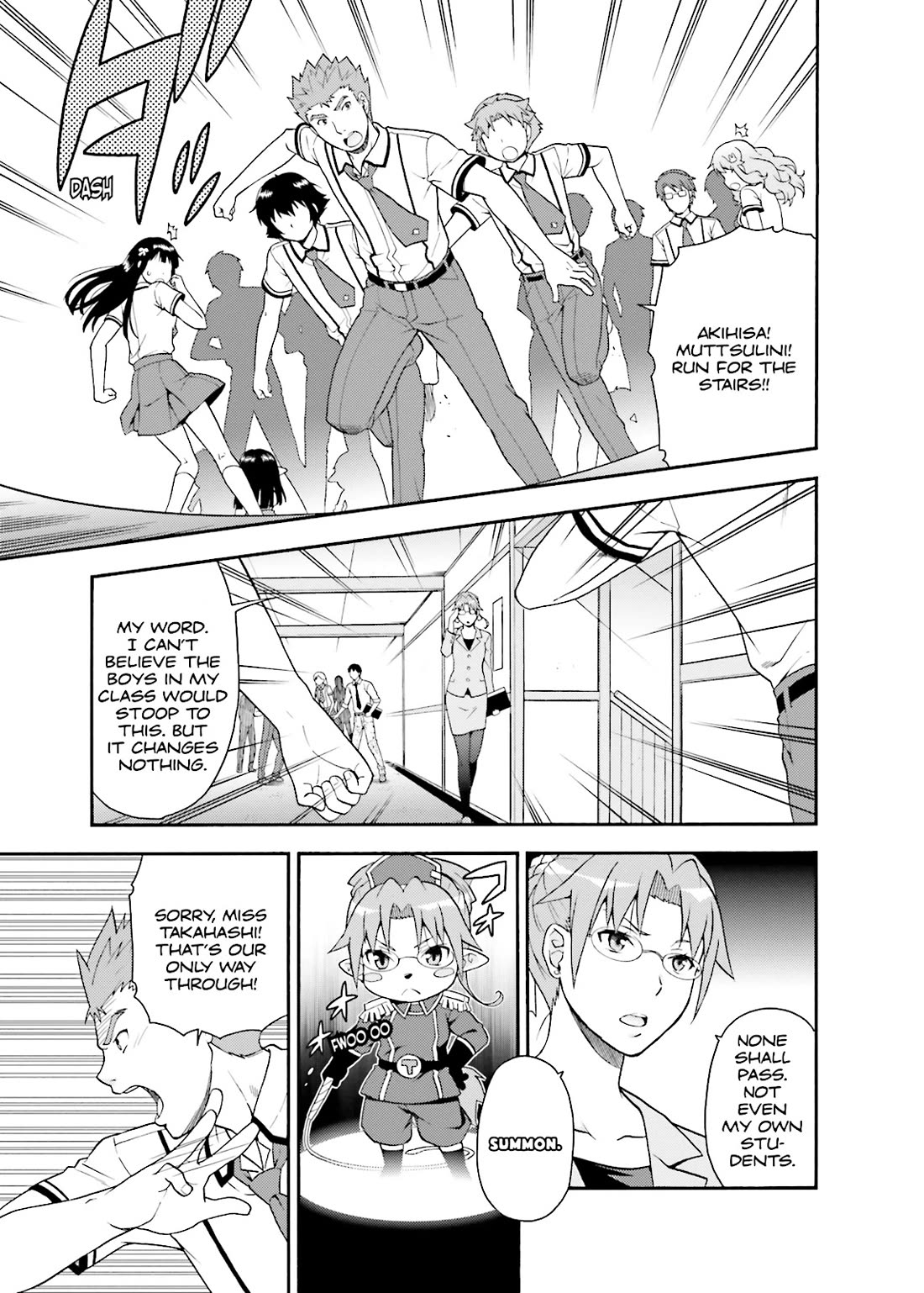 Baka to Tesuto to Shoukanjuu chapter 36 page 4