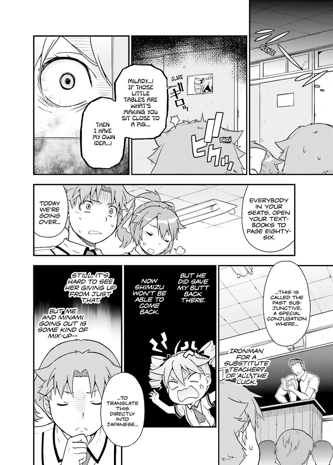 Baka to Tesuto to Shoukanjuu chapter 39 page 18