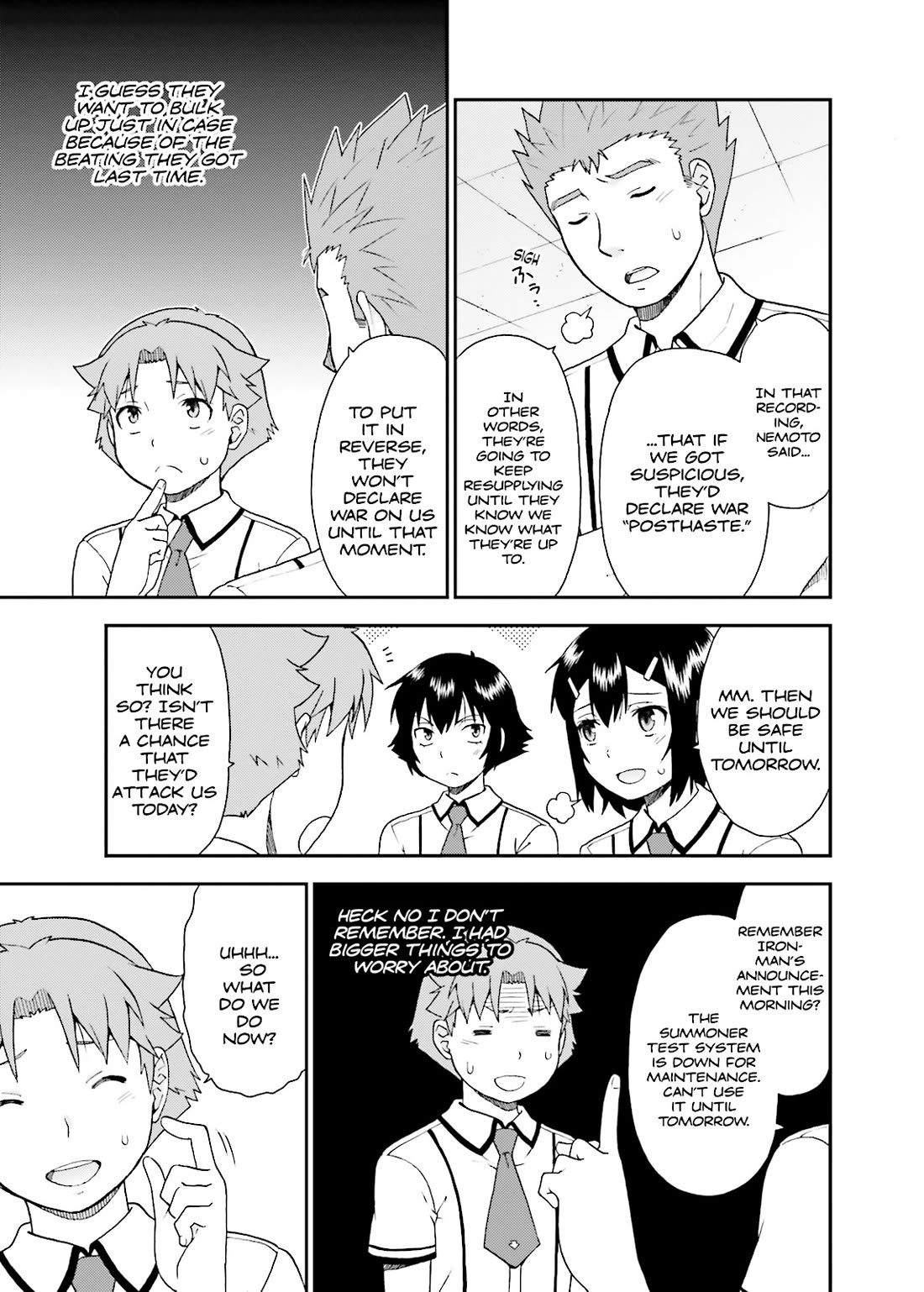 Baka to Tesuto to Shoukanjuu chapter 41 page 10