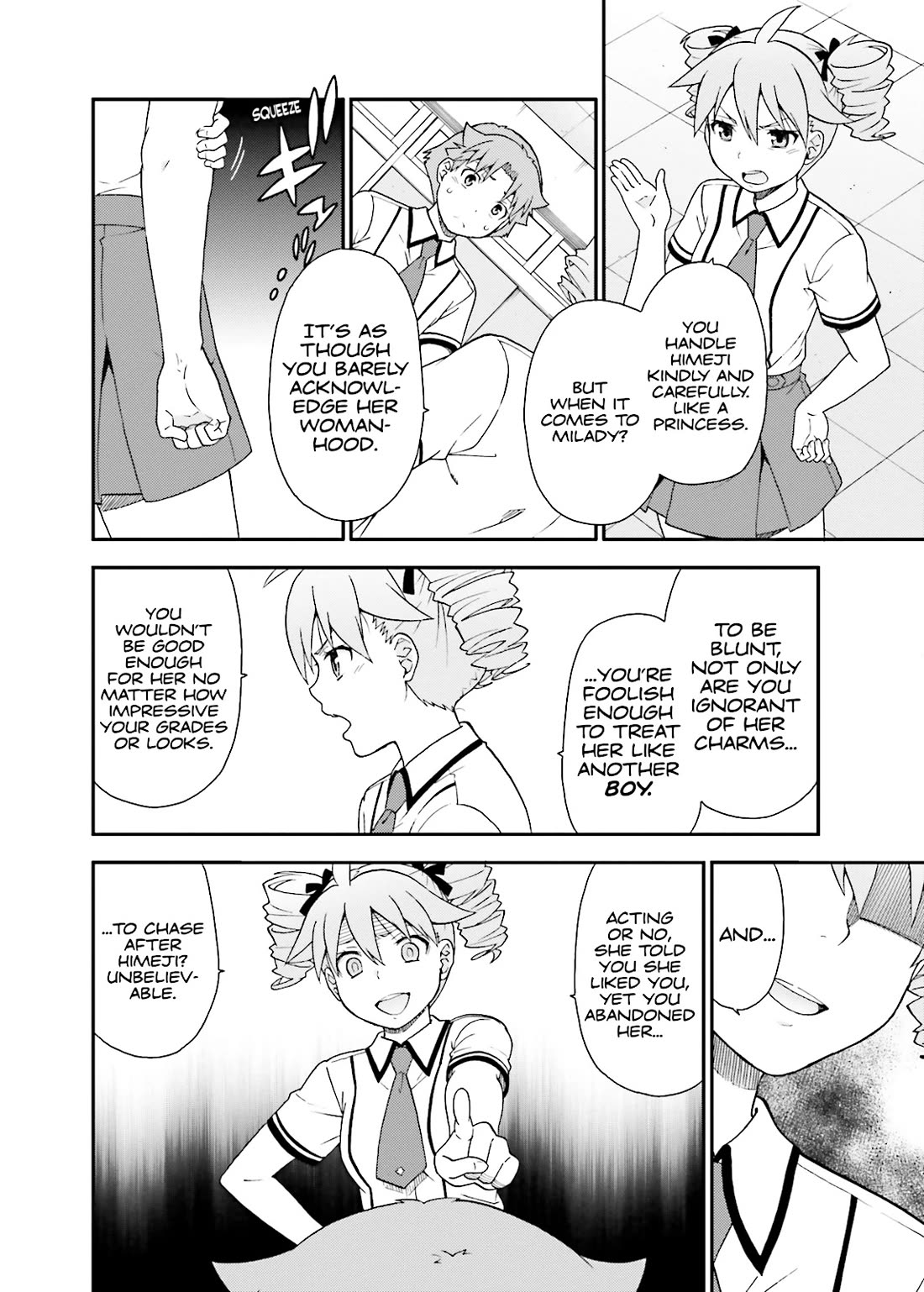 Baka to Tesuto to Shoukanjuu chapter 44 page 22