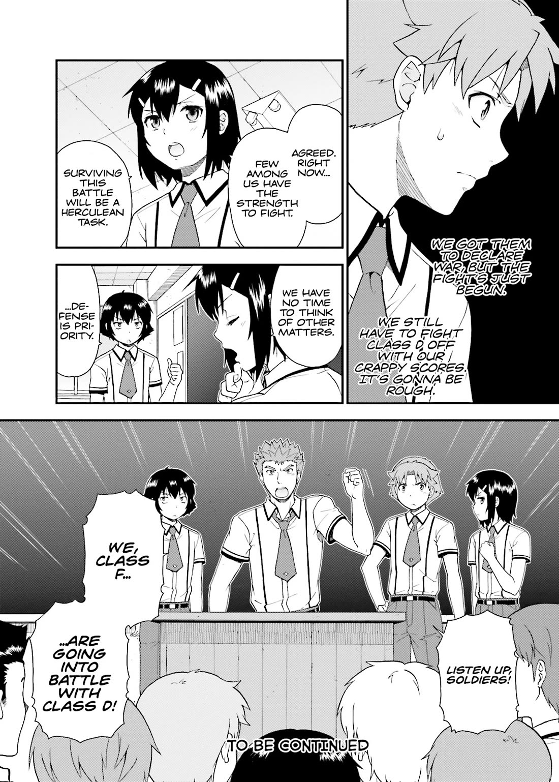 Baka to Tesuto to Shoukanjuu chapter 44 page 28