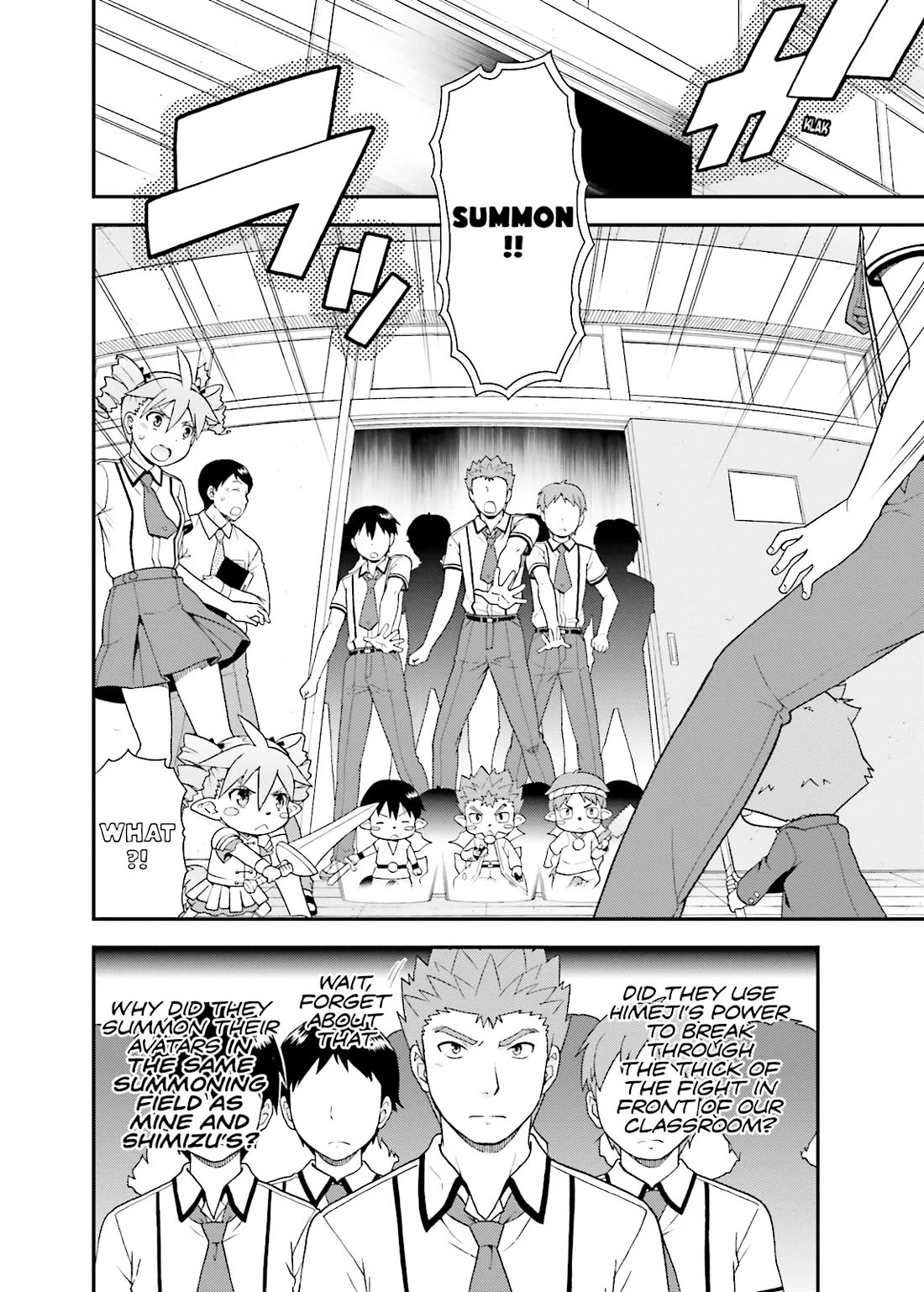 Baka to Tesuto to Shoukanjuu chapter 46 page 19