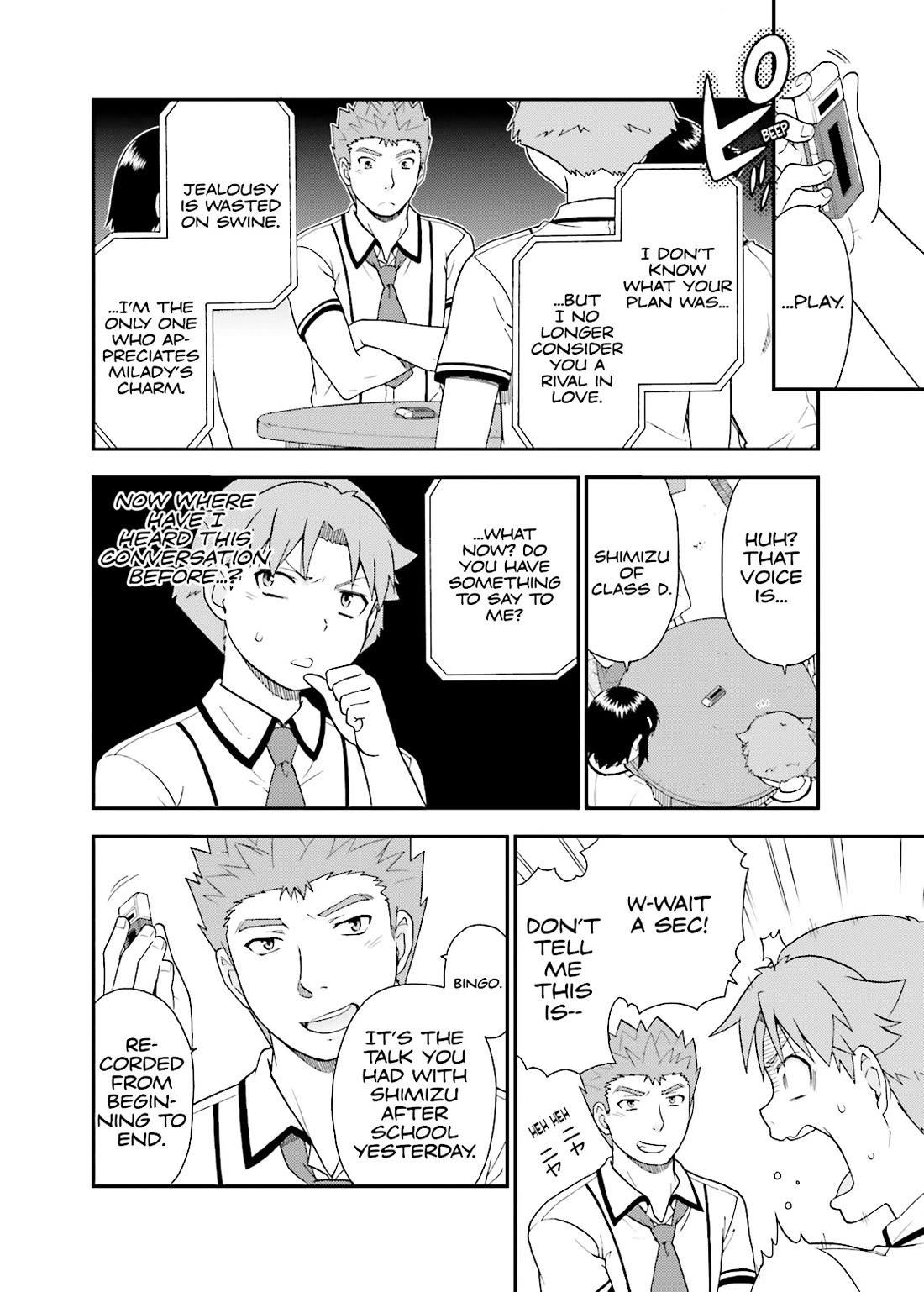 Baka to Tesuto to Shoukanjuu chapter 46 page 27