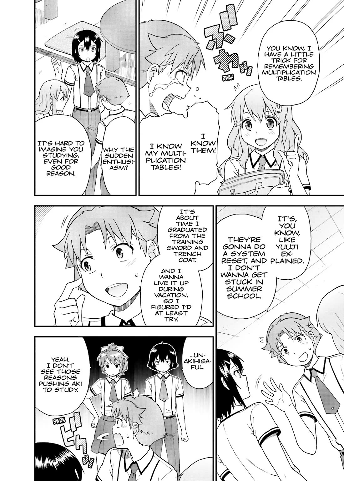 Baka to Tesuto to Shoukanjuu chapter 50 page 18