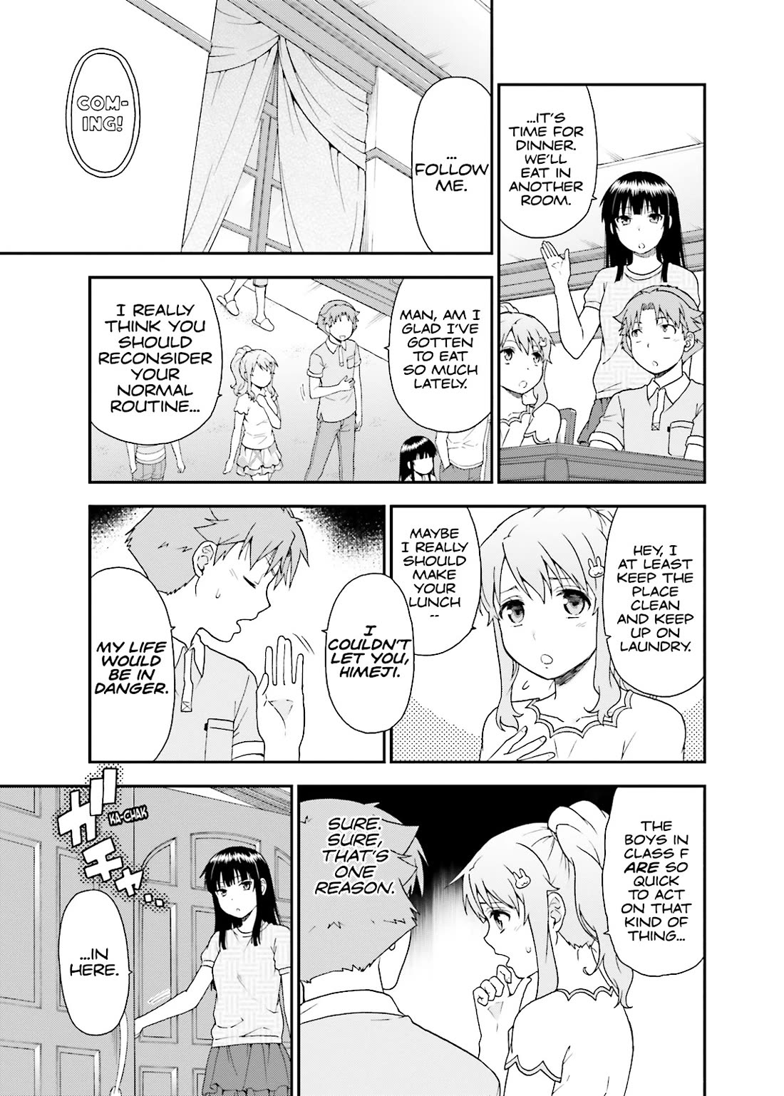 Baka to Tesuto to Shoukanjuu chapter 56 page 27