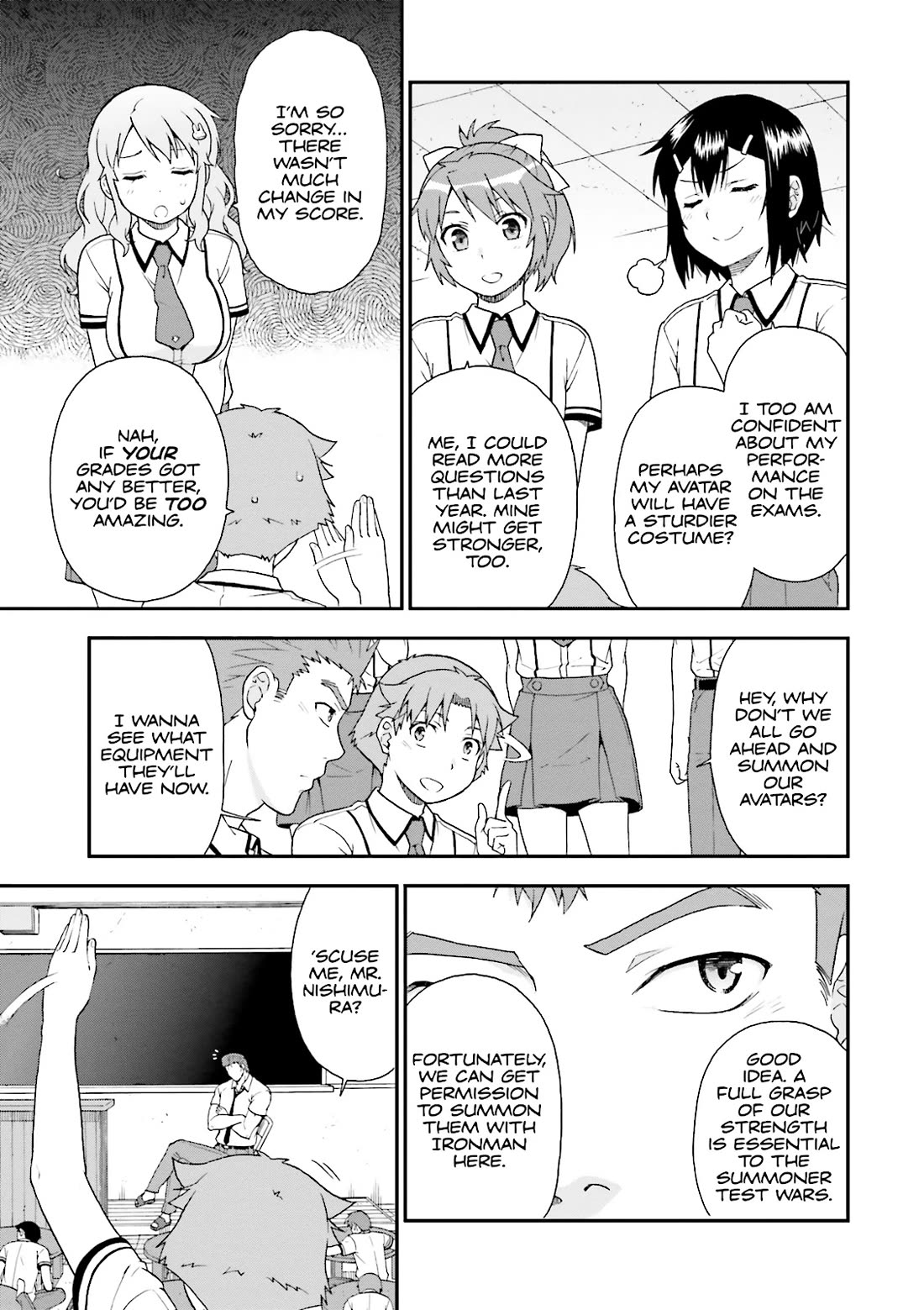 Baka to Tesuto to Shoukanjuu chapter 60 page 25