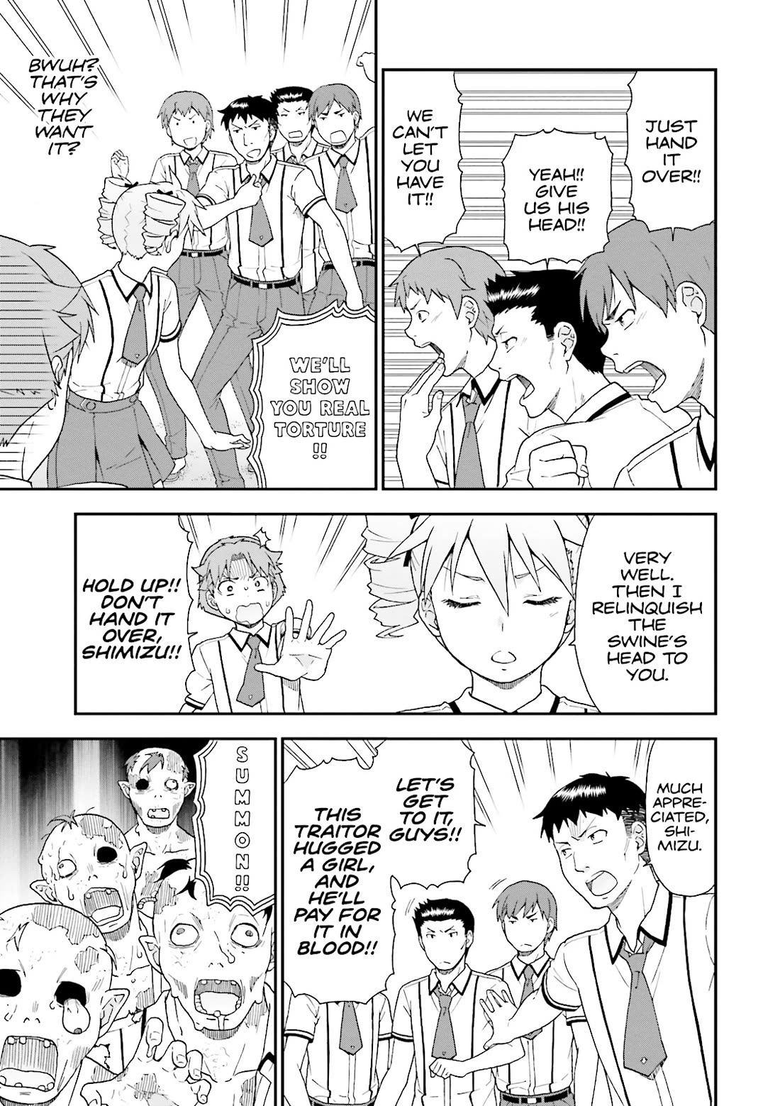 Baka to Tesuto to Shoukanjuu chapter 62 page 15