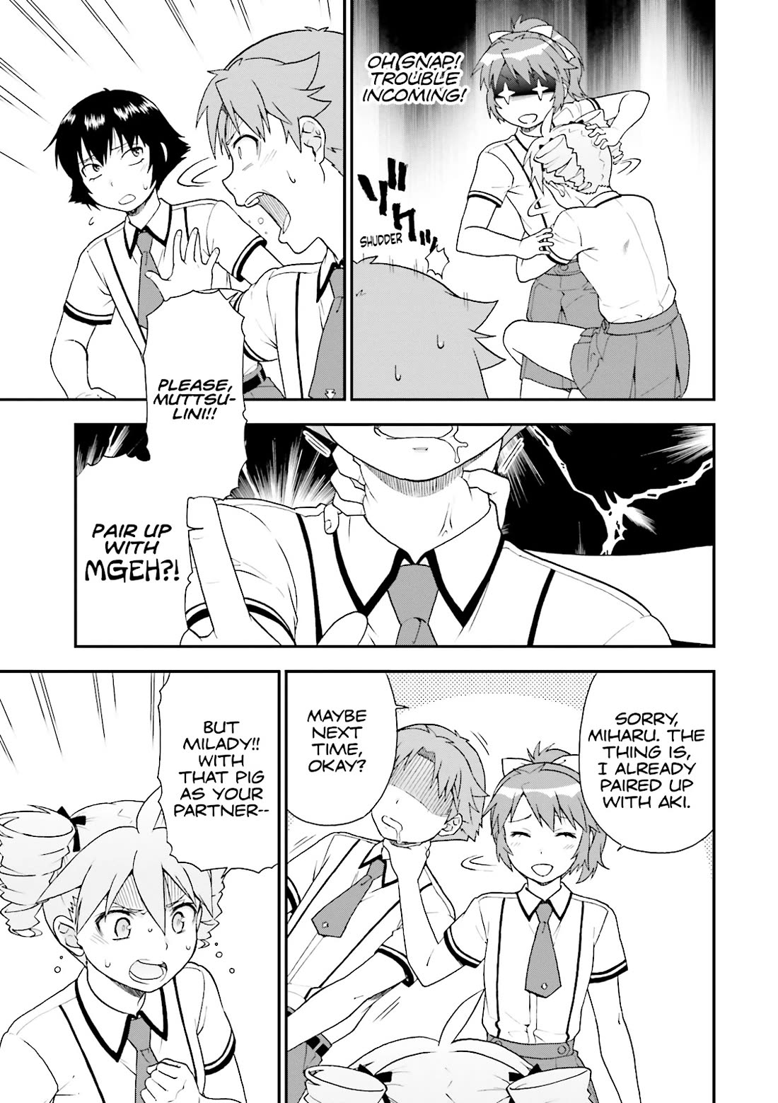 Baka to Tesuto to Shoukanjuu chapter 63 page 27