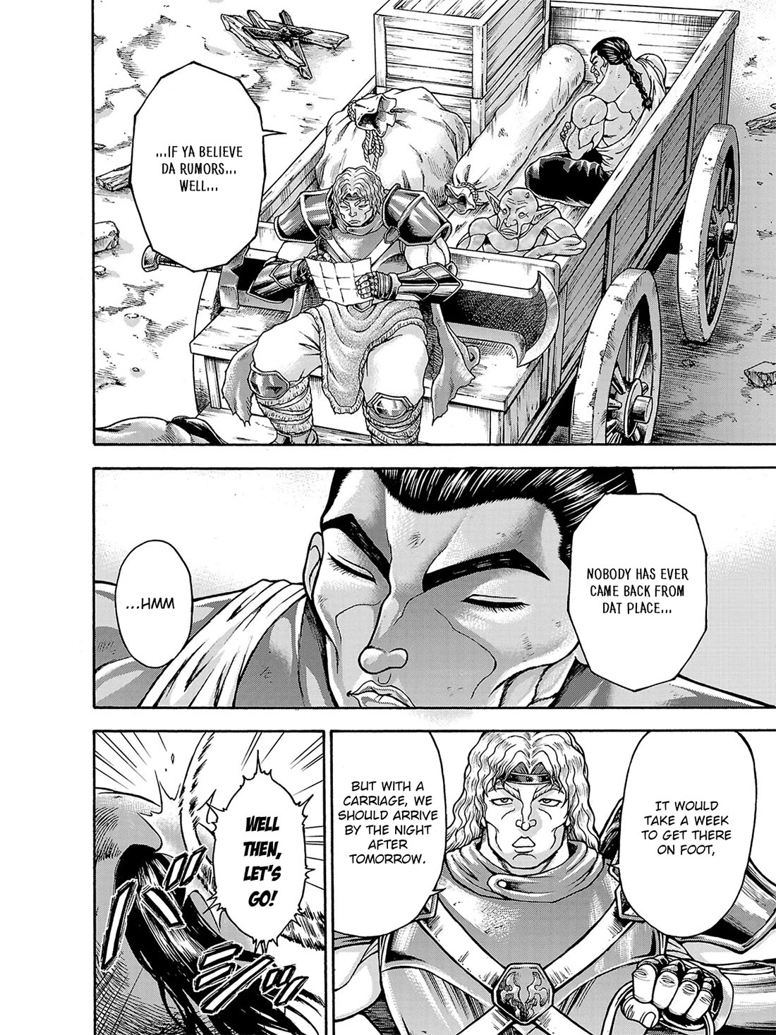 Baki Side Story - Retsu Kaioh Doesn't Mind Even if it's in another World chapter 39 page 3