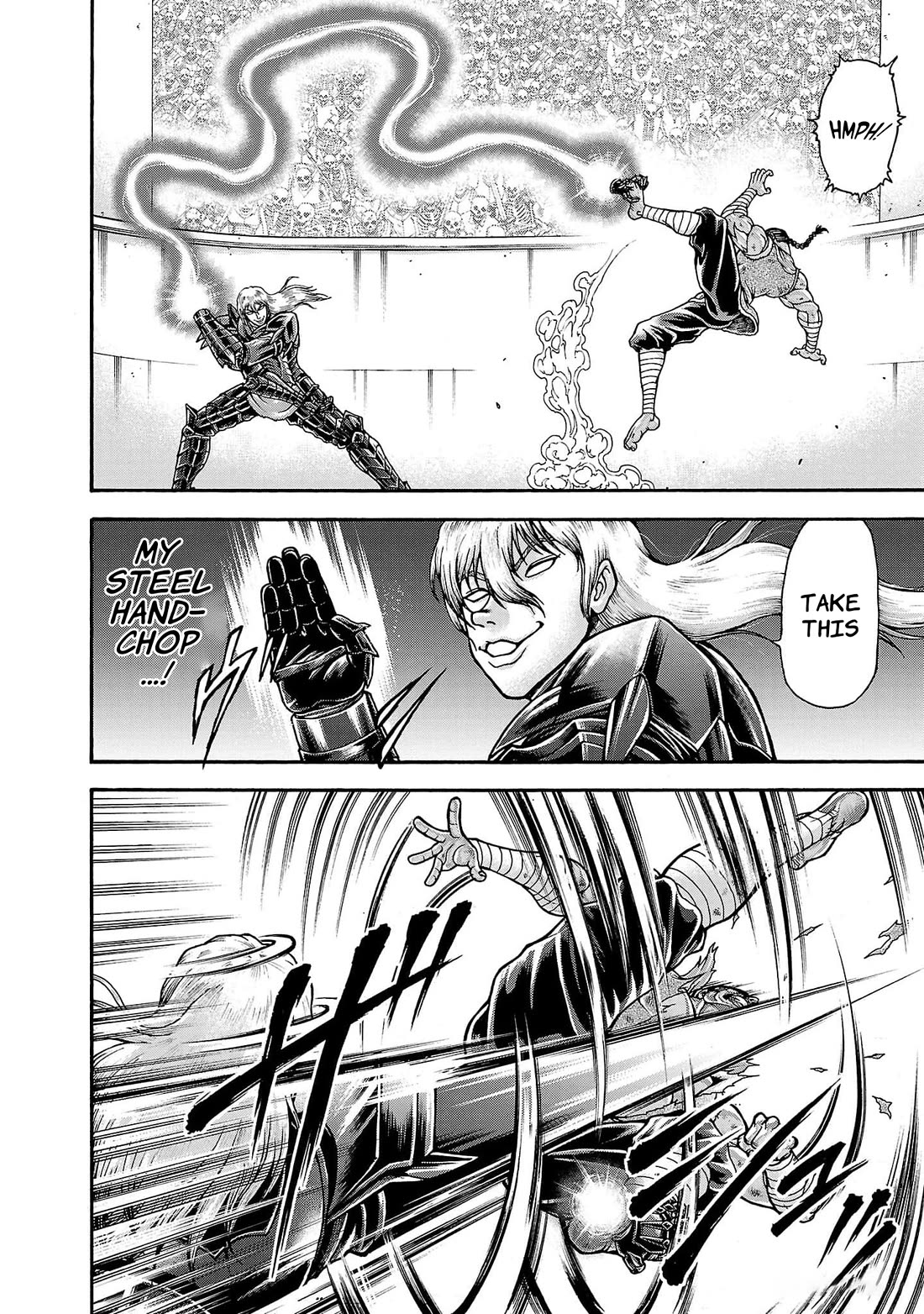 Baki Side Story - Retsu Kaioh Doesn't Mind Even if it's in another World chapter 57 page 11