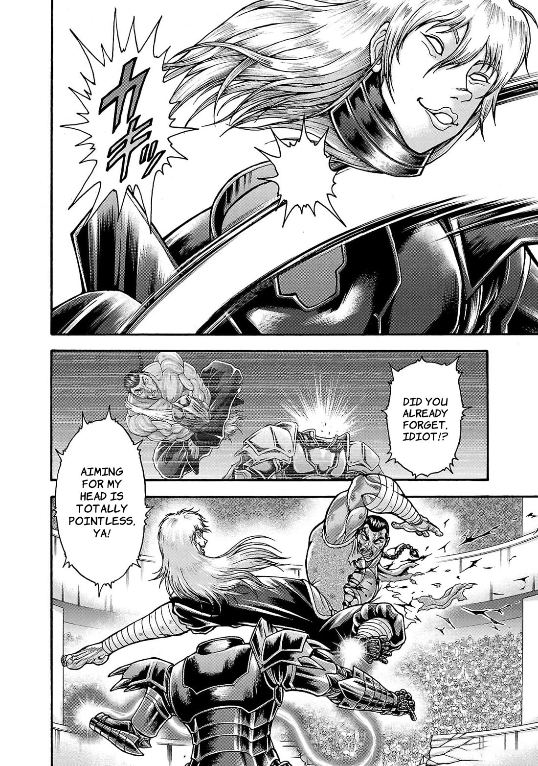 Baki Side Story - Retsu Kaioh Doesn't Mind Even if it's in another World chapter 57 page 13