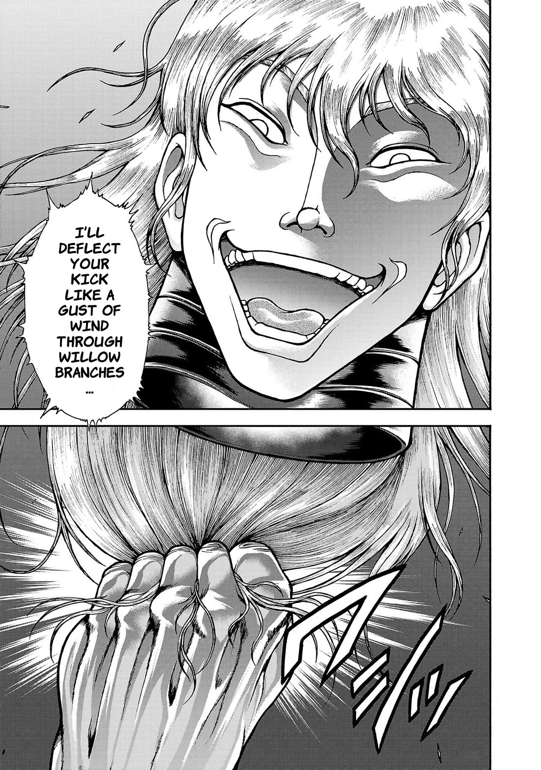 Baki Side Story - Retsu Kaioh Doesn't Mind Even if it's in another World chapter 57 page 14