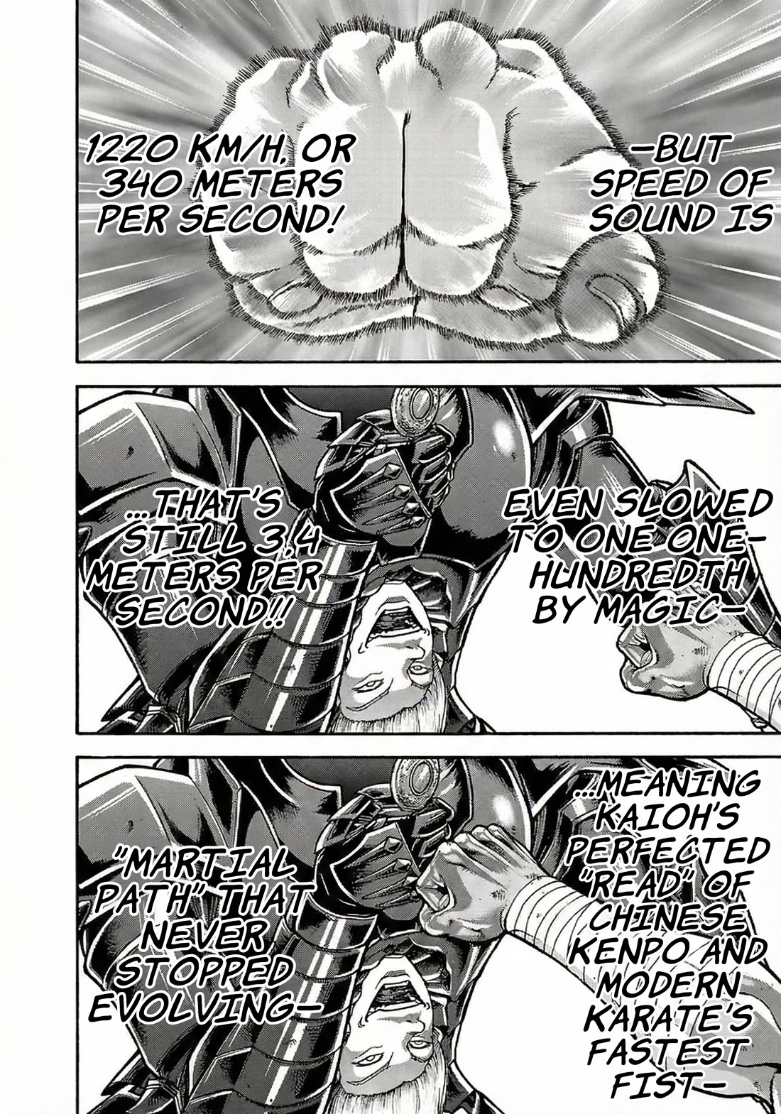 Baki Side Story - Retsu Kaioh Doesn't Mind Even if it's in another World chapter 58 page 15