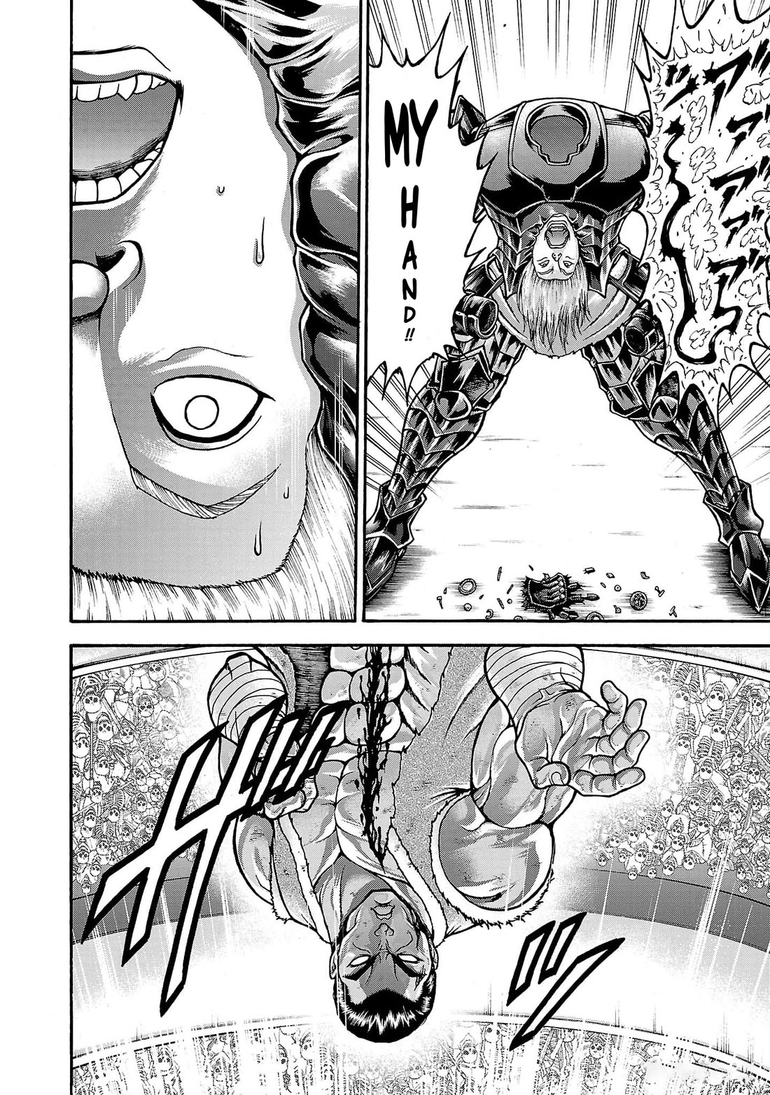 Baki Side Story - Retsu Kaioh Doesn't Mind Even if it's in another World chapter 58 page 17