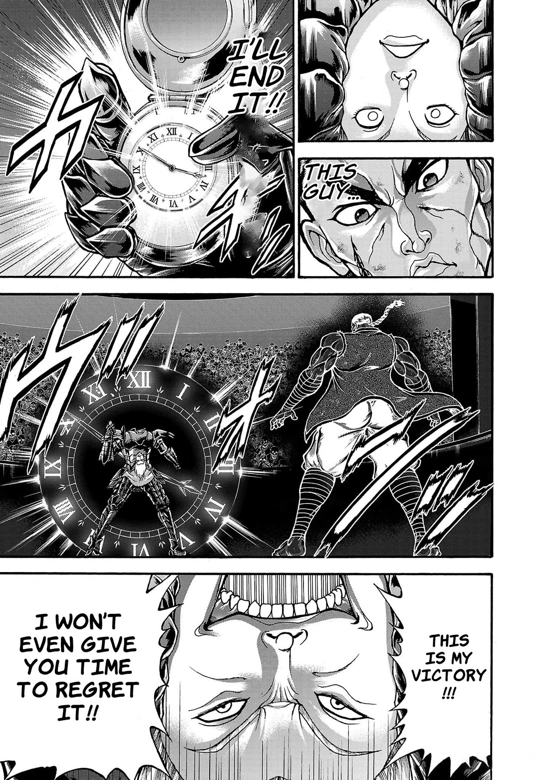 Baki Side Story - Retsu Kaioh Doesn't Mind Even if it's in another World chapter 58 page 9