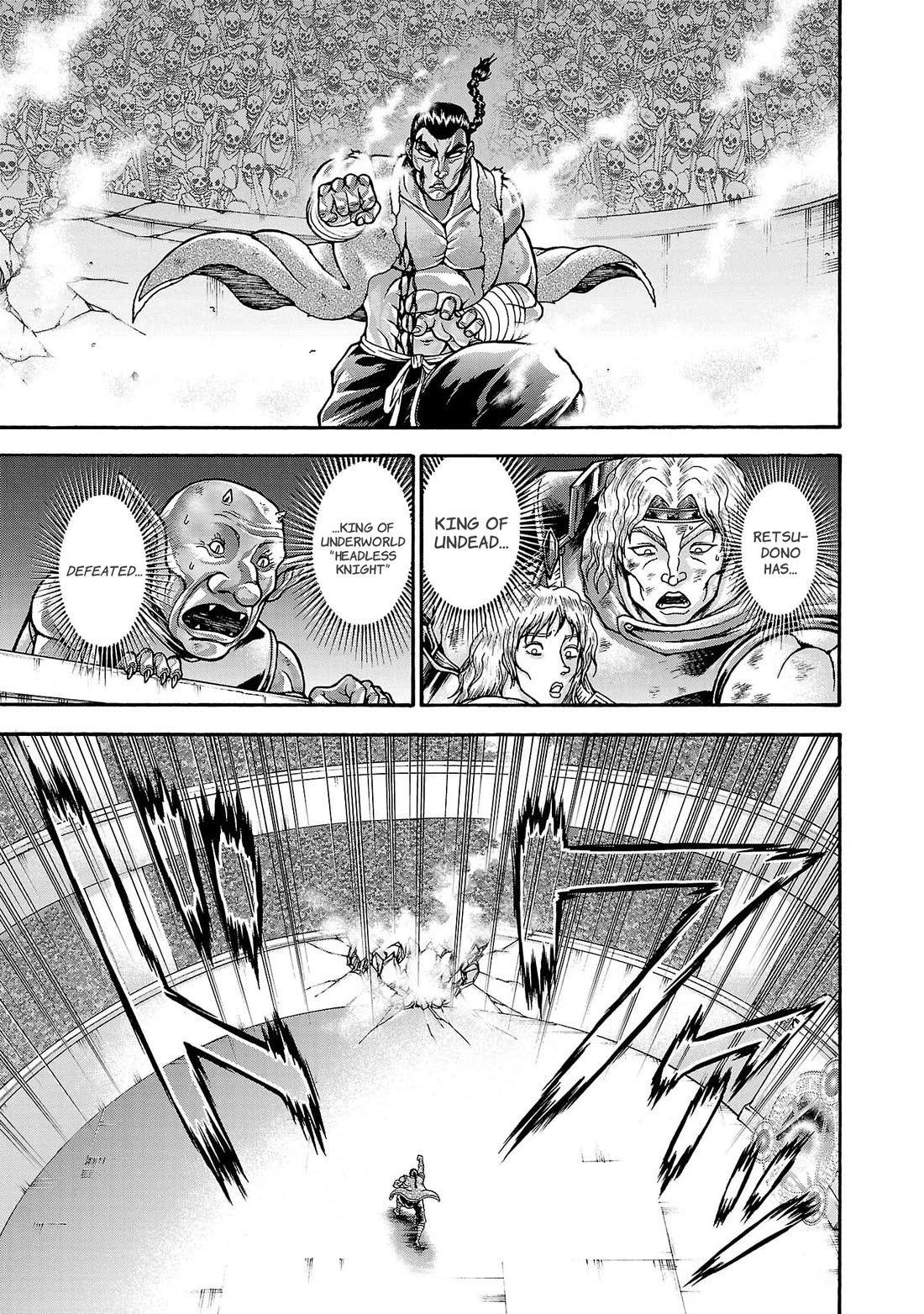 Baki Side Story - Retsu Kaioh Doesn't Mind Even if it's in another World chapter 59 page 14