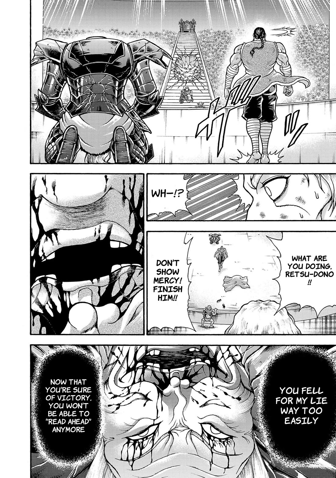 Baki Side Story - Retsu Kaioh Doesn't Mind Even if it's in another World chapter 59 page 4