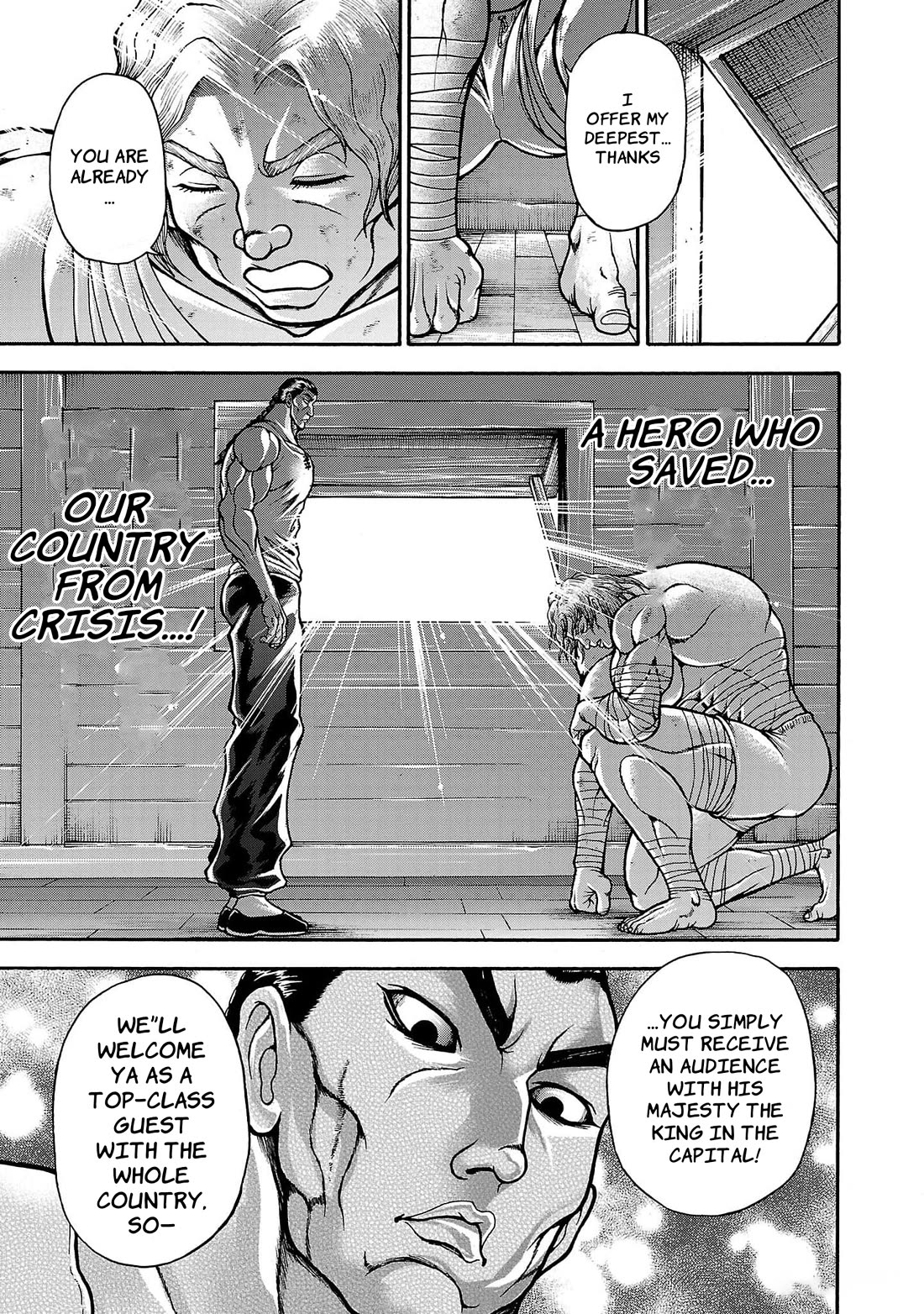 Baki Side Story - Retsu Kaioh Doesn't Mind Even if it's in another World chapter 60 page 12