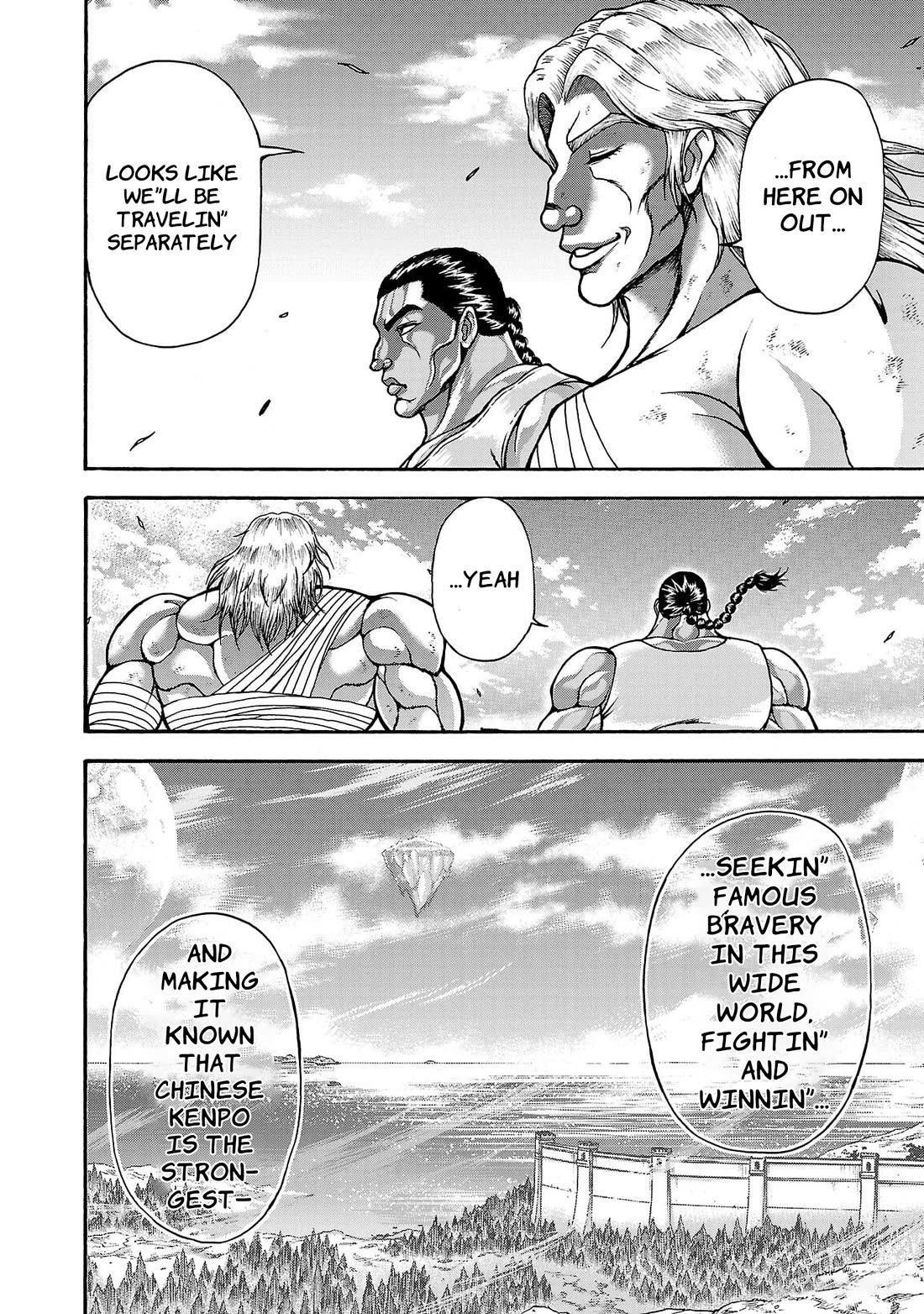 Baki Side Story - Retsu Kaioh Doesn't Mind Even if it's in another World chapter 60 page 16