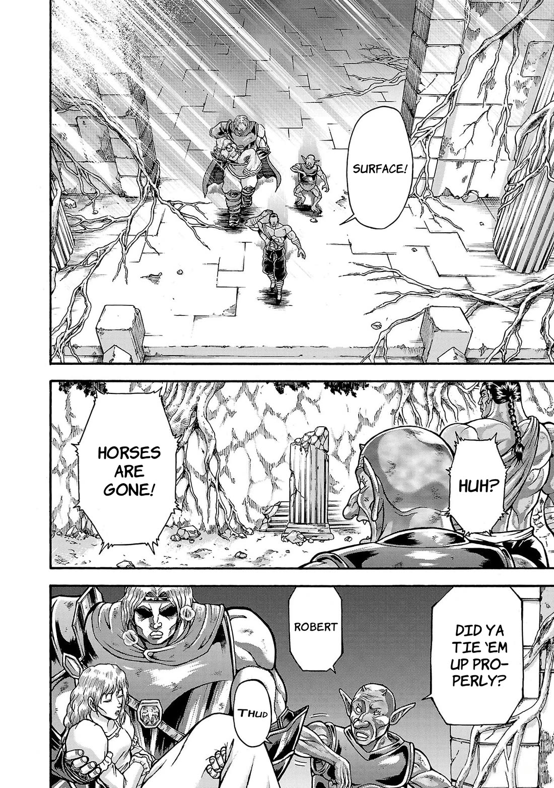 Baki Side Story - Retsu Kaioh Doesn't Mind Even if it's in another World chapter 60 page 2