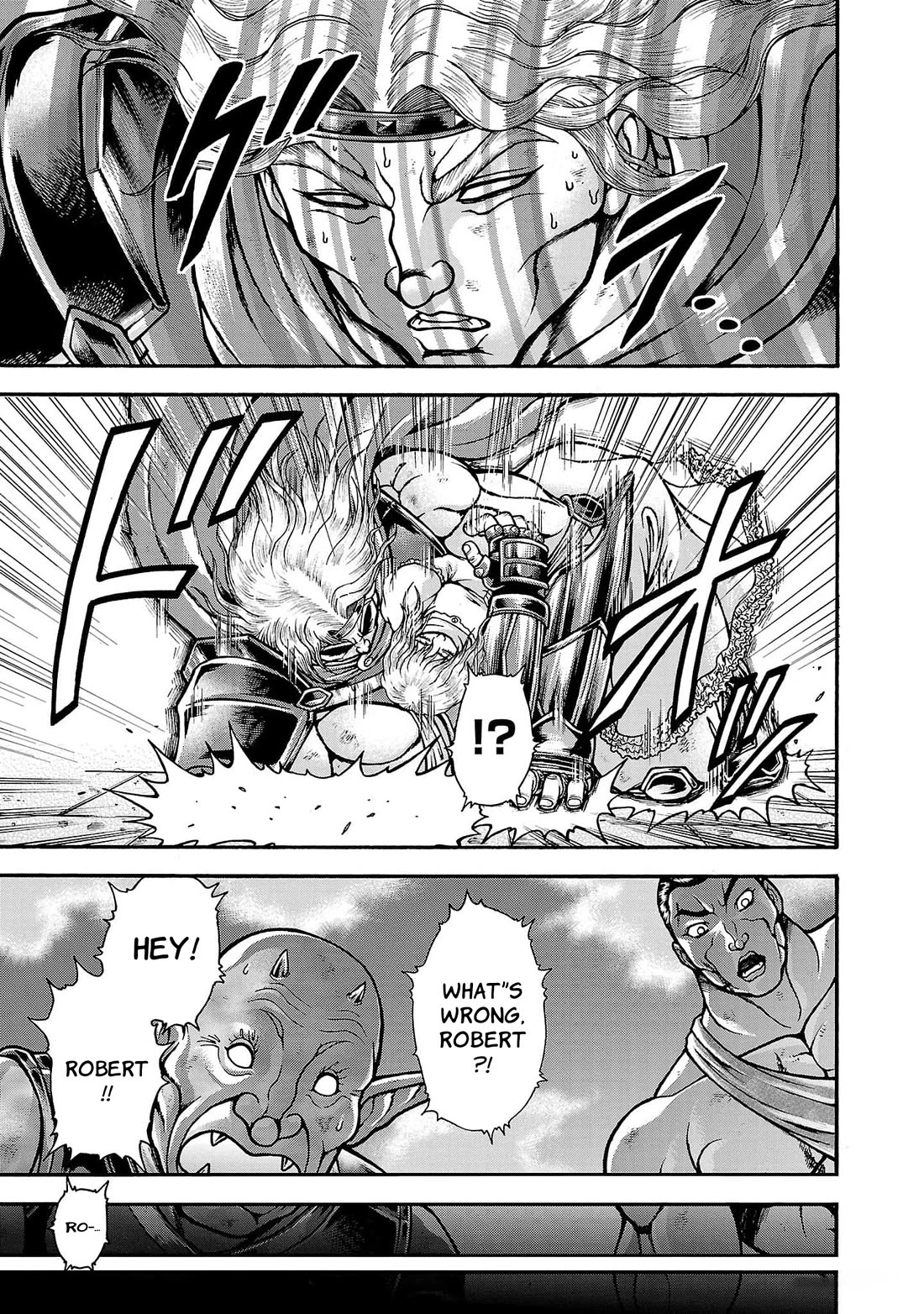 Baki Side Story - Retsu Kaioh Doesn't Mind Even if it's in another World chapter 60 page 3