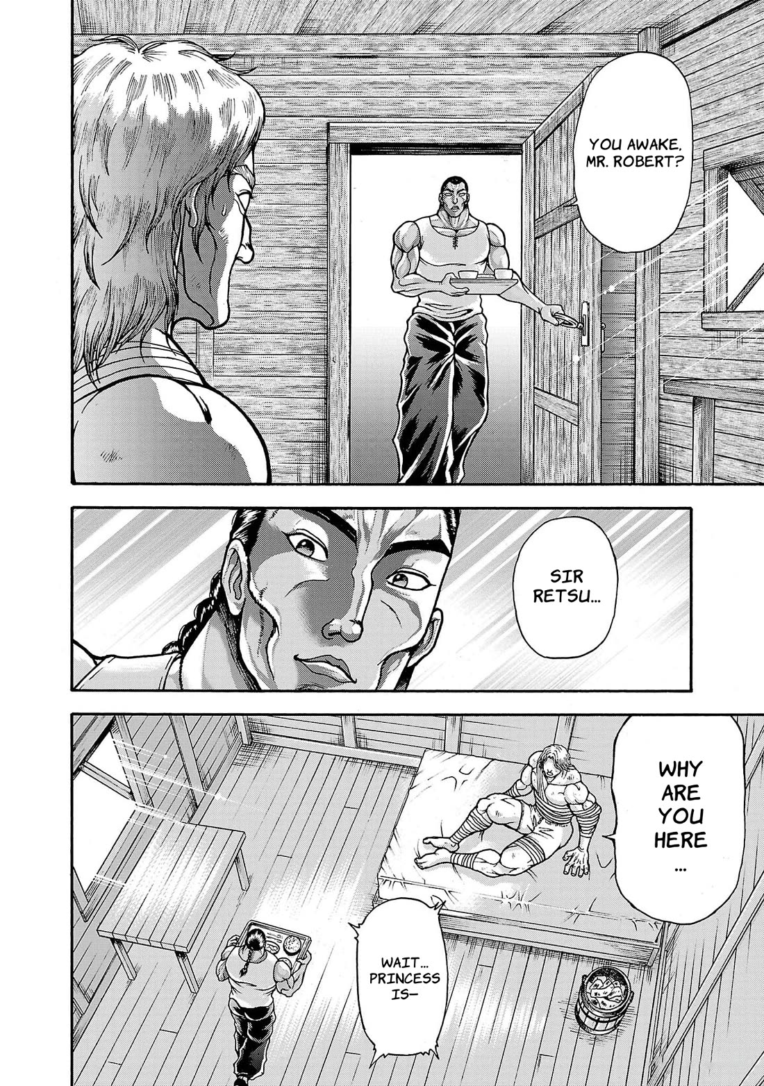 Baki Side Story - Retsu Kaioh Doesn't Mind Even if it's in another World chapter 60 page 6