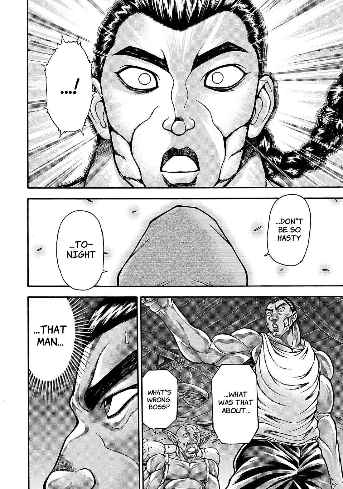 Baki Side Story - Retsu Kaioh Doesn't Mind Even if it's in another World chapter 63 page 12