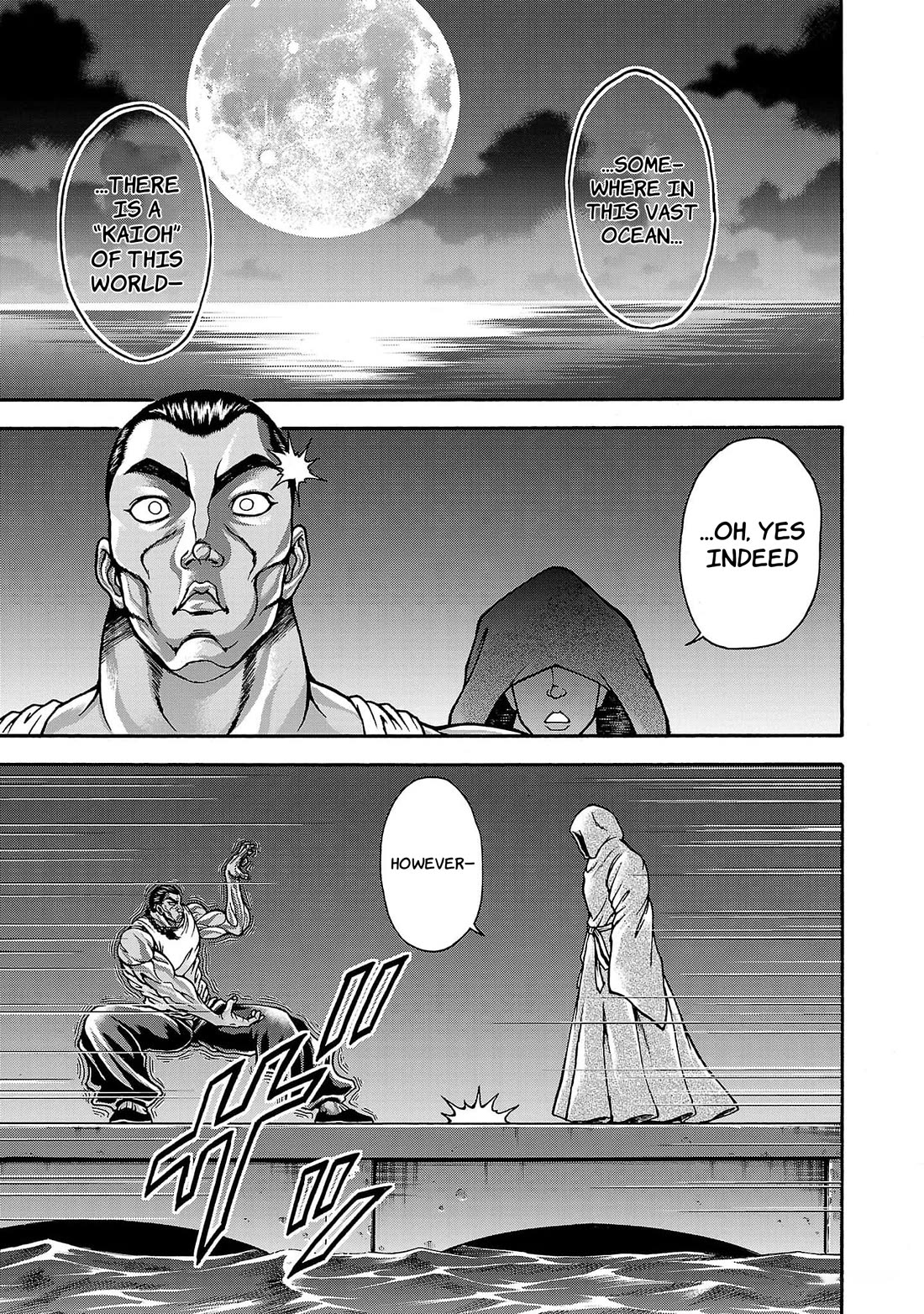 Baki Side Story - Retsu Kaioh Doesn't Mind Even if it's in another World chapter 63 page 15