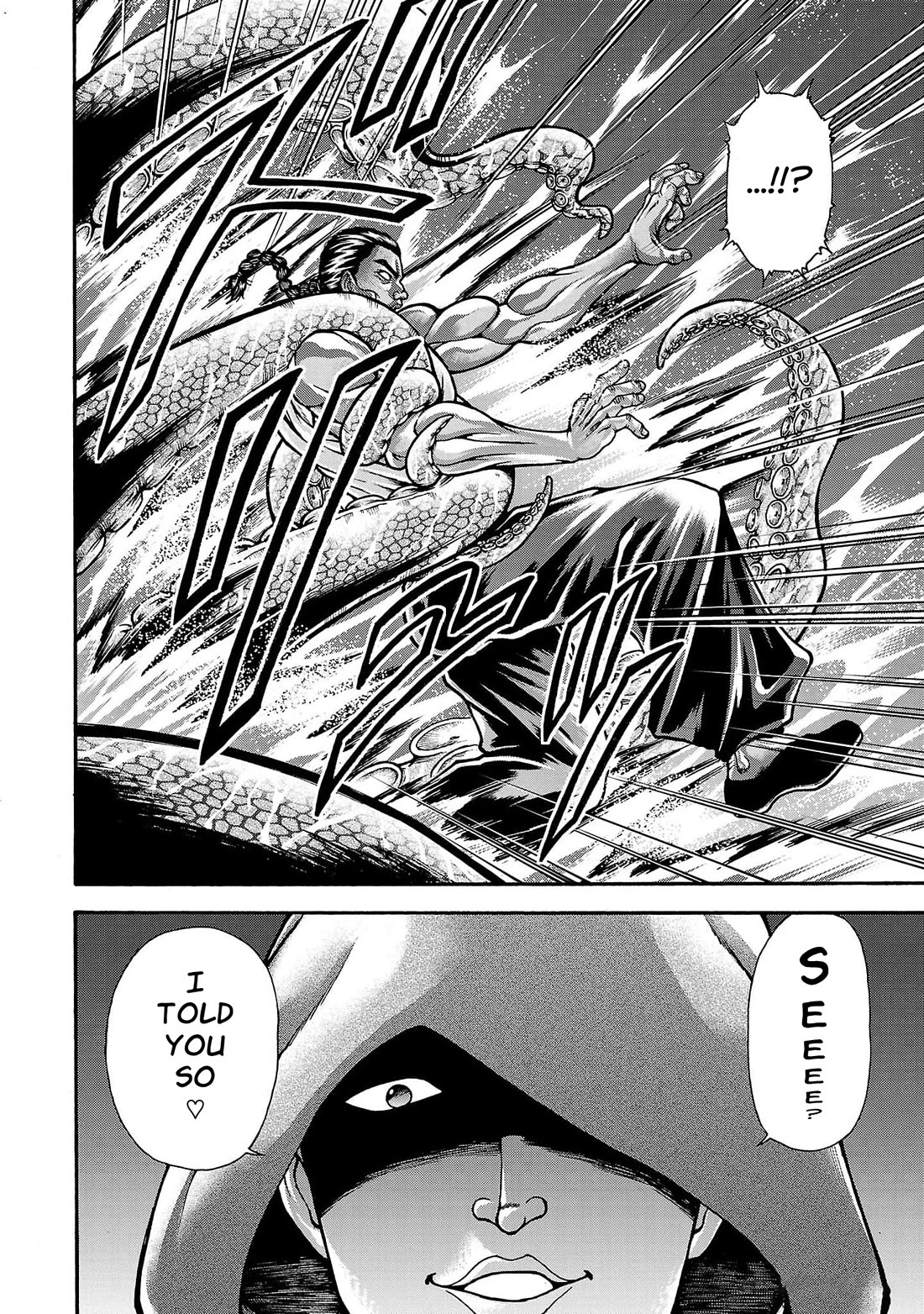 Baki Side Story - Retsu Kaioh Doesn't Mind Even if it's in another World chapter 63 page 17