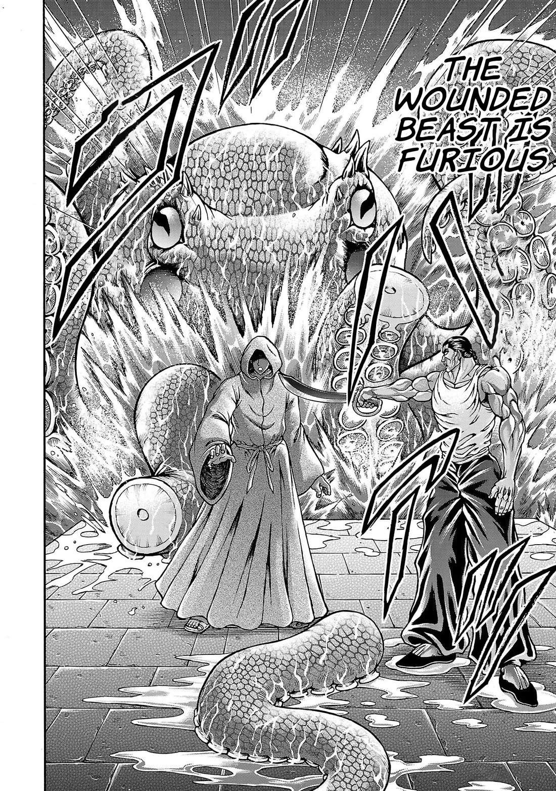 Baki Side Story - Retsu Kaioh Doesn't Mind Even if it's in another World chapter 64 page 11