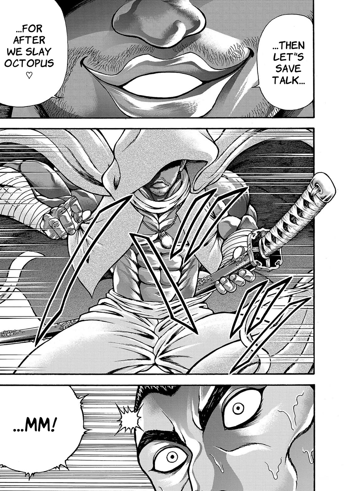 Baki Side Story - Retsu Kaioh Doesn't Mind Even if it's in another World chapter 64 page 12