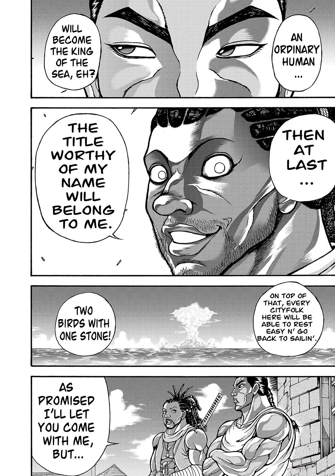 Baki Side Story - Retsu Kaioh Doesn't Mind Even if it's in another World chapter 65 page 16