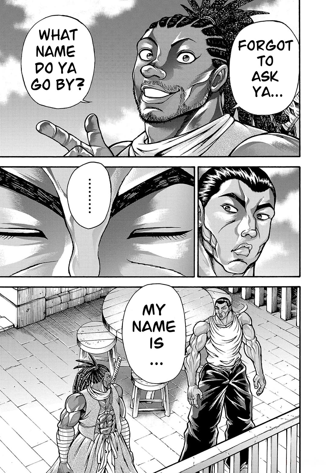 Baki Side Story - Retsu Kaioh Doesn't Mind Even if it's in another World chapter 65 page 17