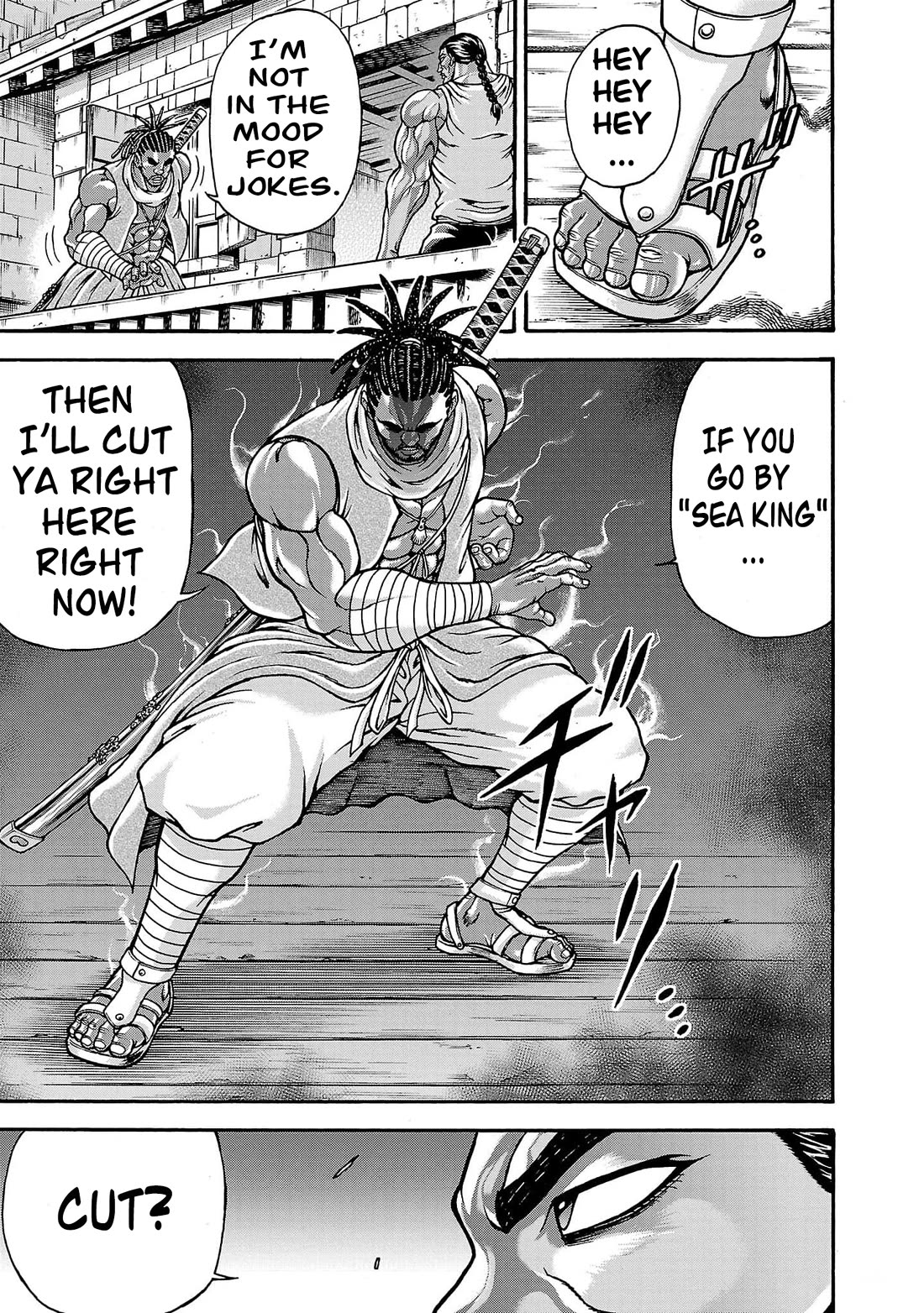 Baki Side Story - Retsu Kaioh Doesn't Mind Even if it's in another World chapter 65 page 19