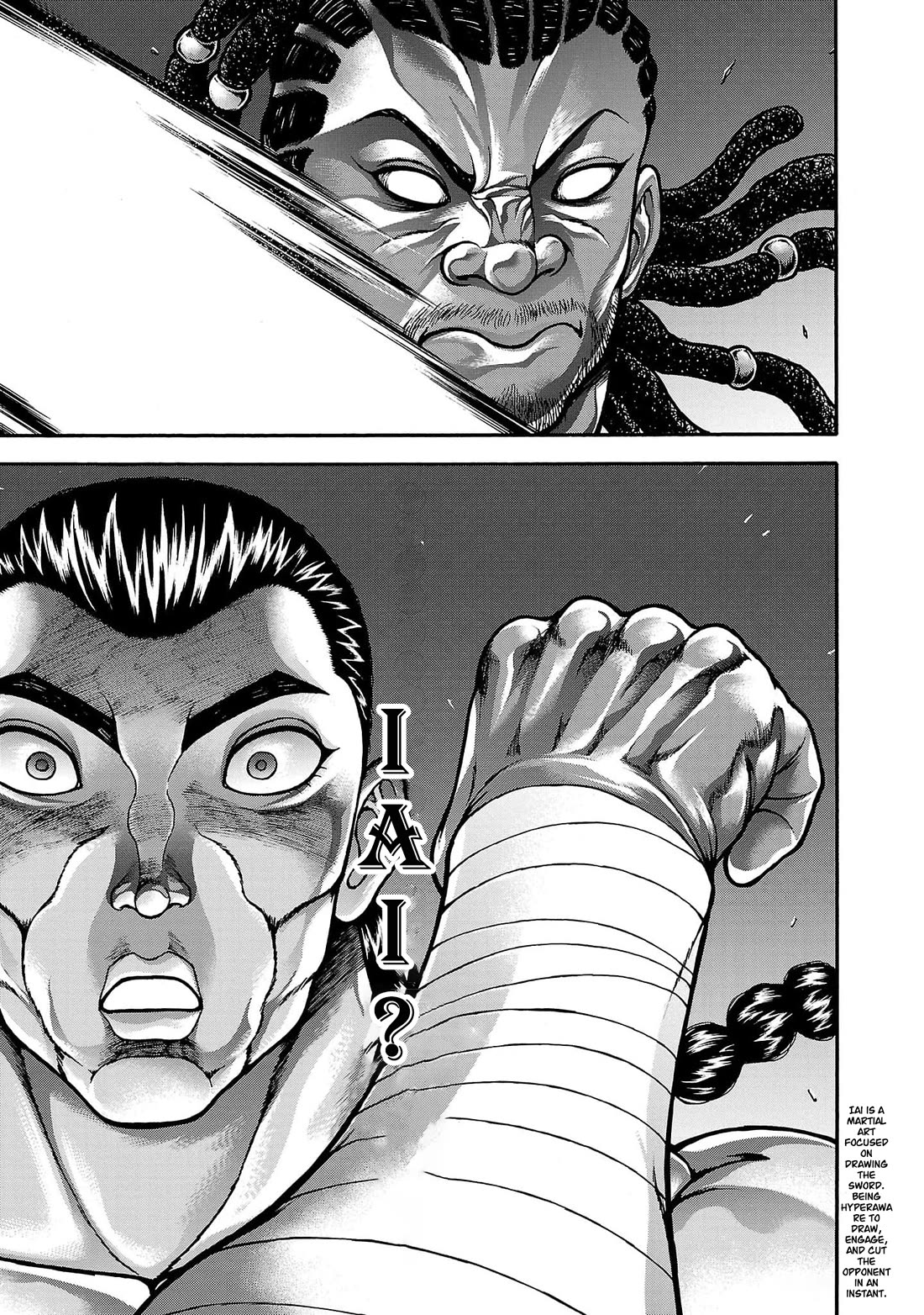 Baki Side Story - Retsu Kaioh Doesn't Mind Even if it's in another World chapter 65 page 21