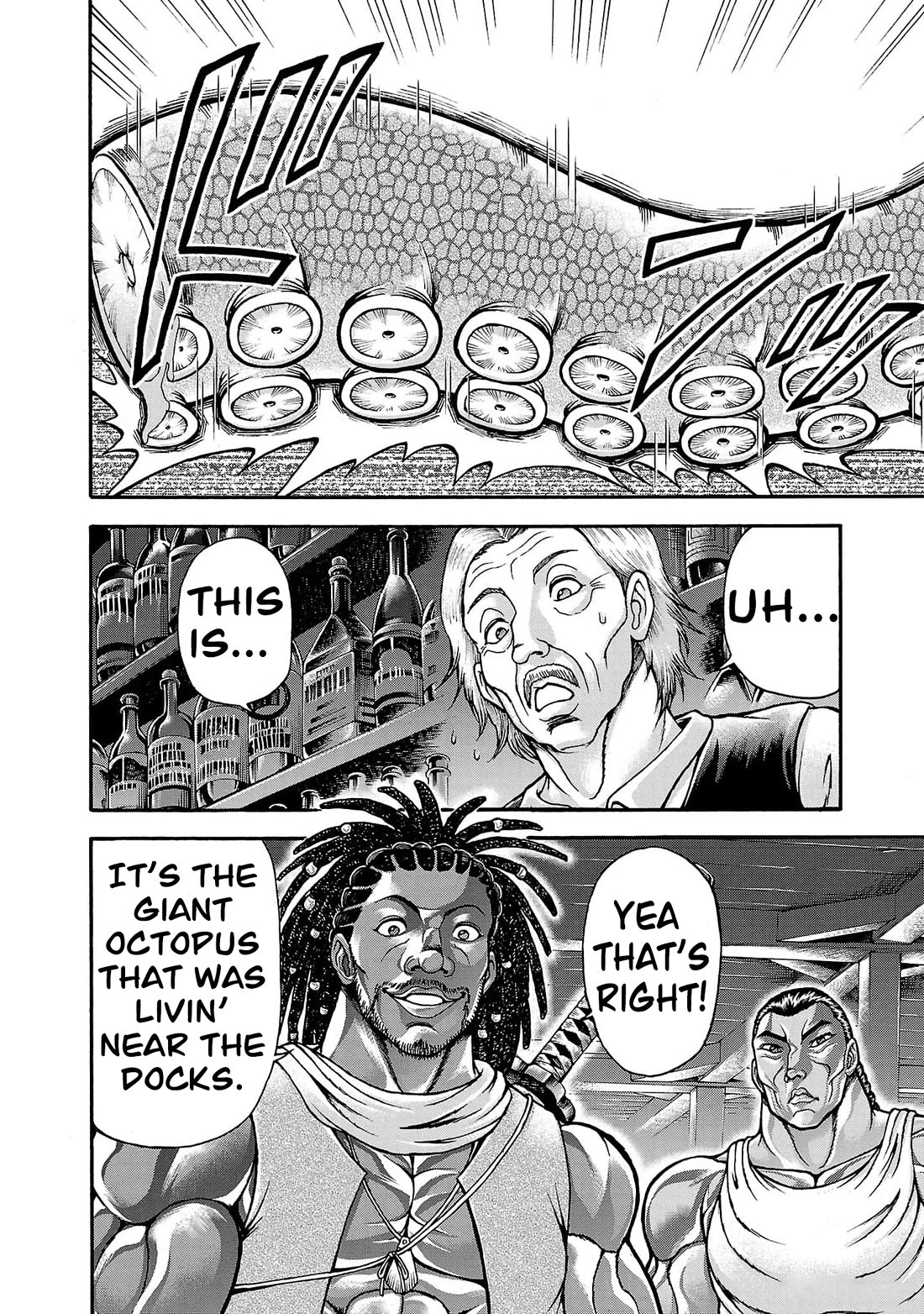 Baki Side Story - Retsu Kaioh Doesn't Mind Even if it's in another World chapter 65 page 7