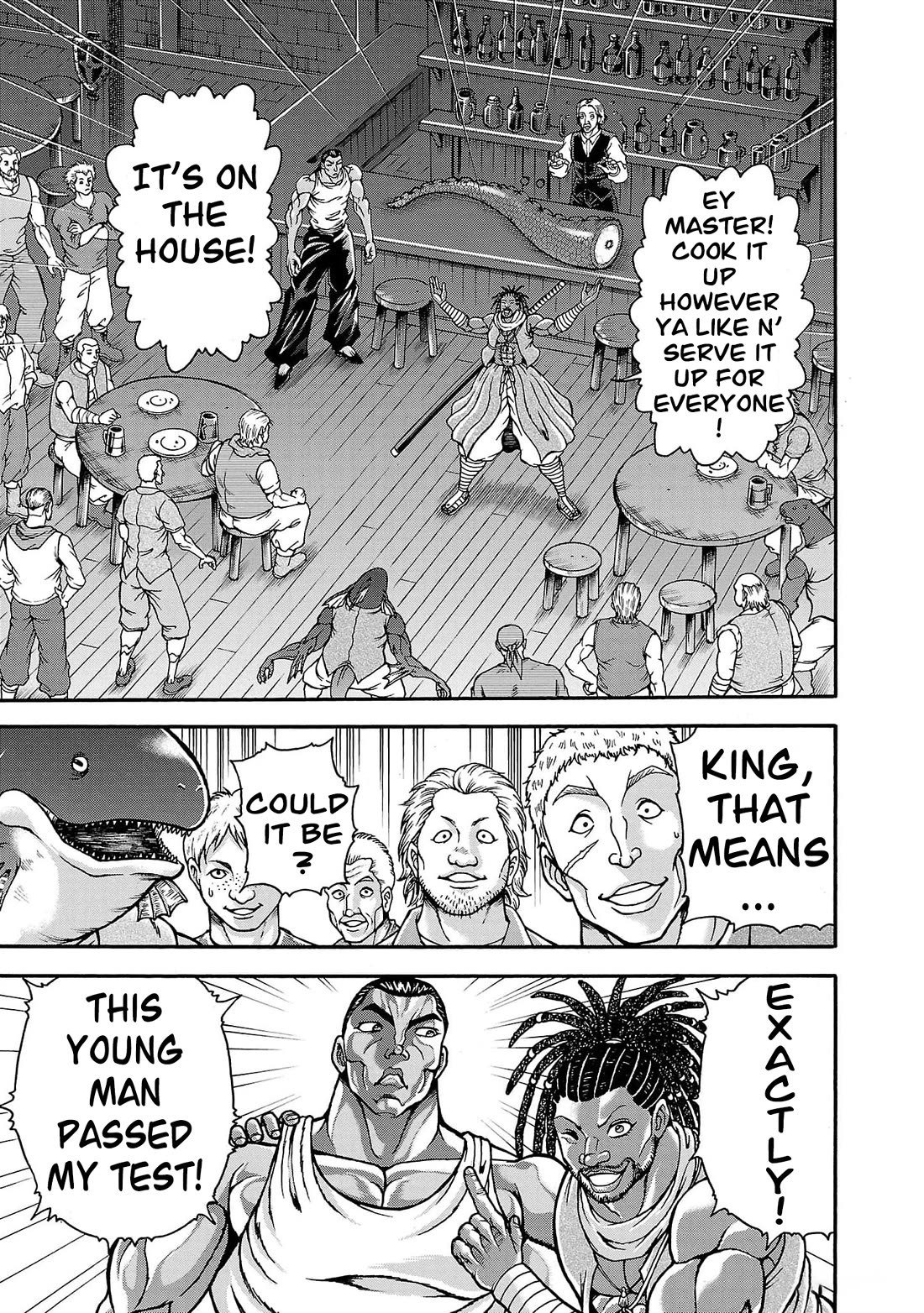 Baki Side Story - Retsu Kaioh Doesn't Mind Even if it's in another World chapter 65 page 8